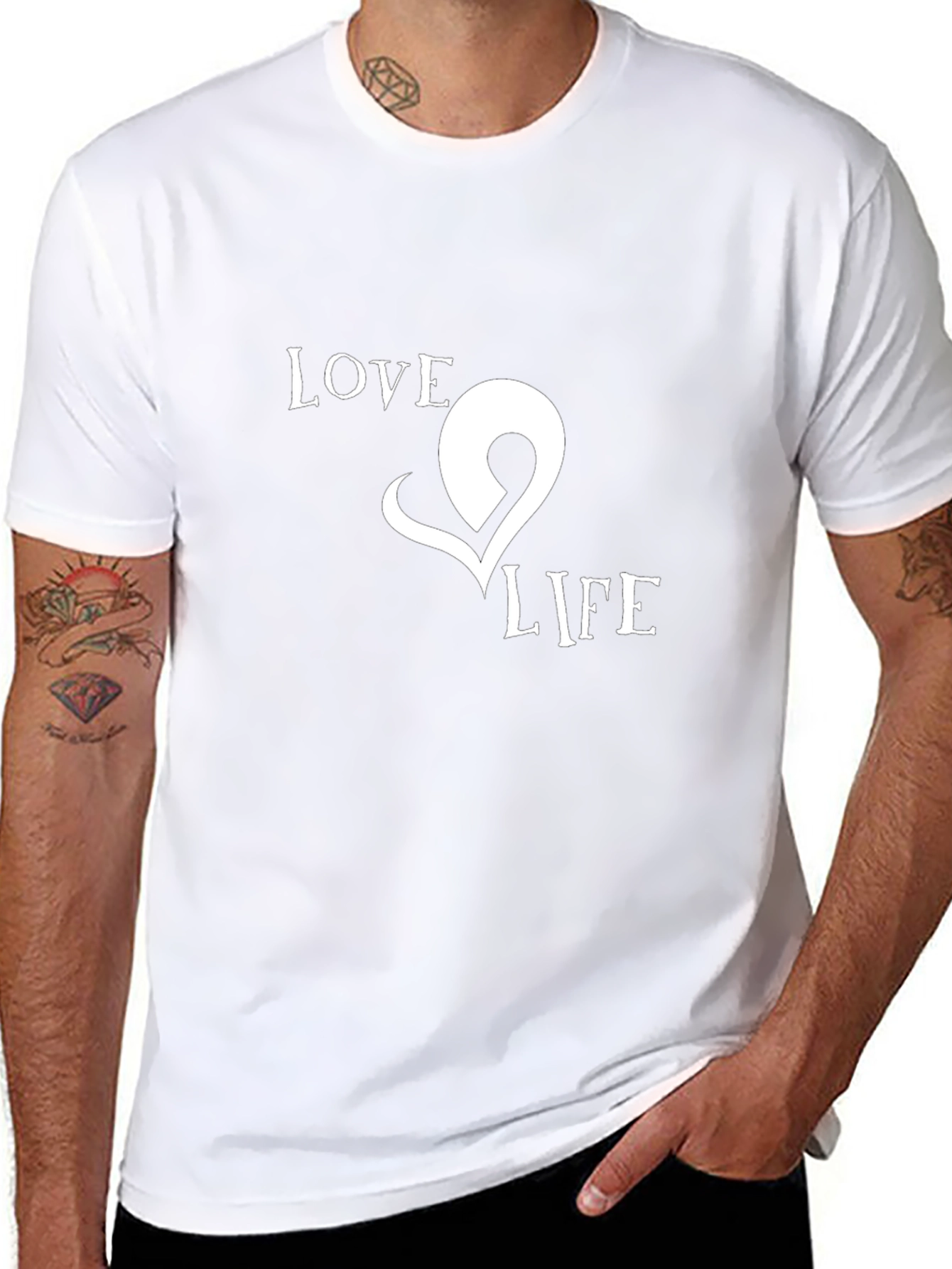 Love Life Graphic Tee - Trendy Casual Top
