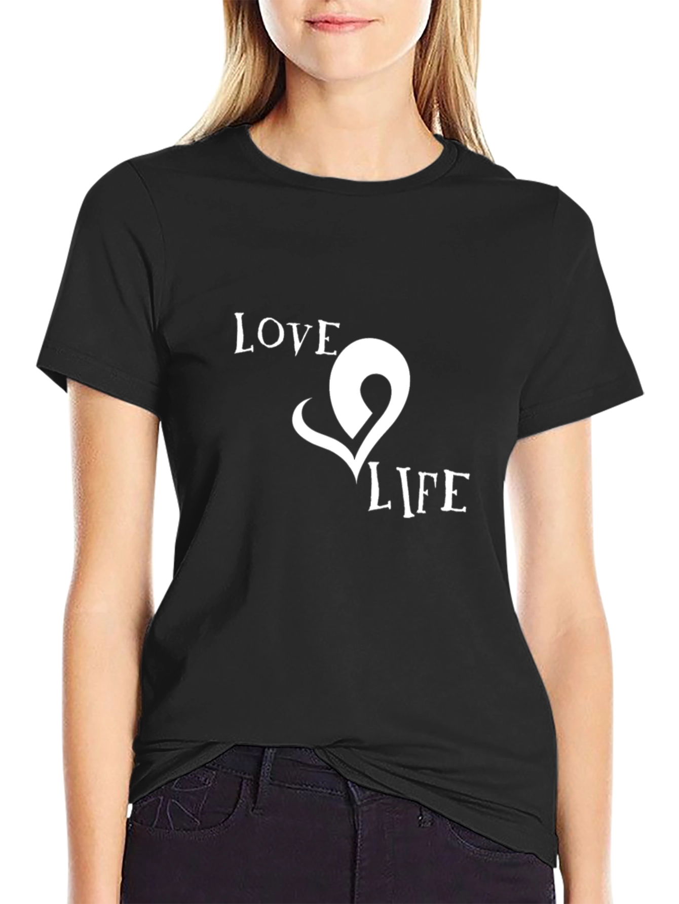Love Life Graphic Tee - Trendy Casual Top