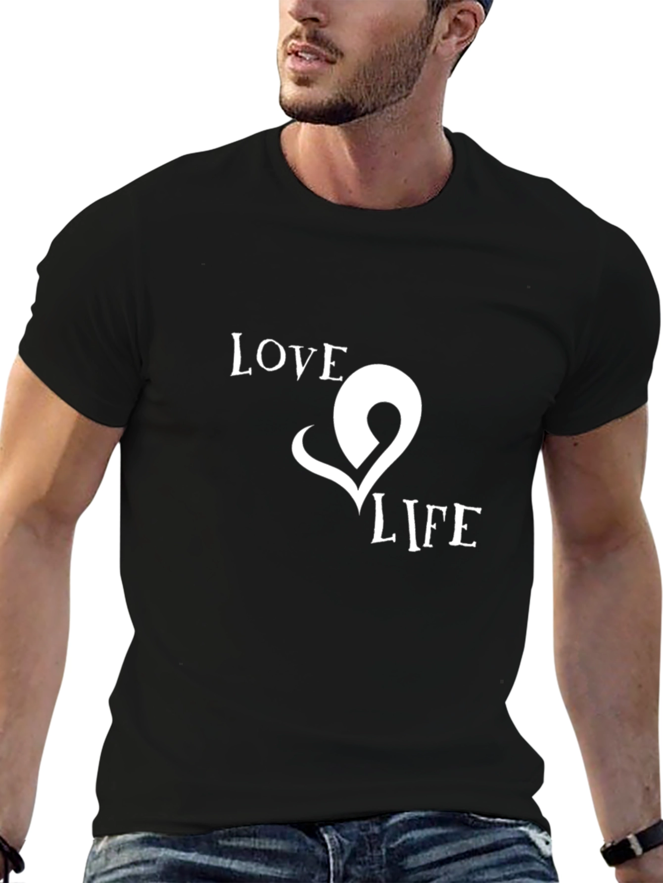 Love Life Graphic Tee - Trendy Casual Top