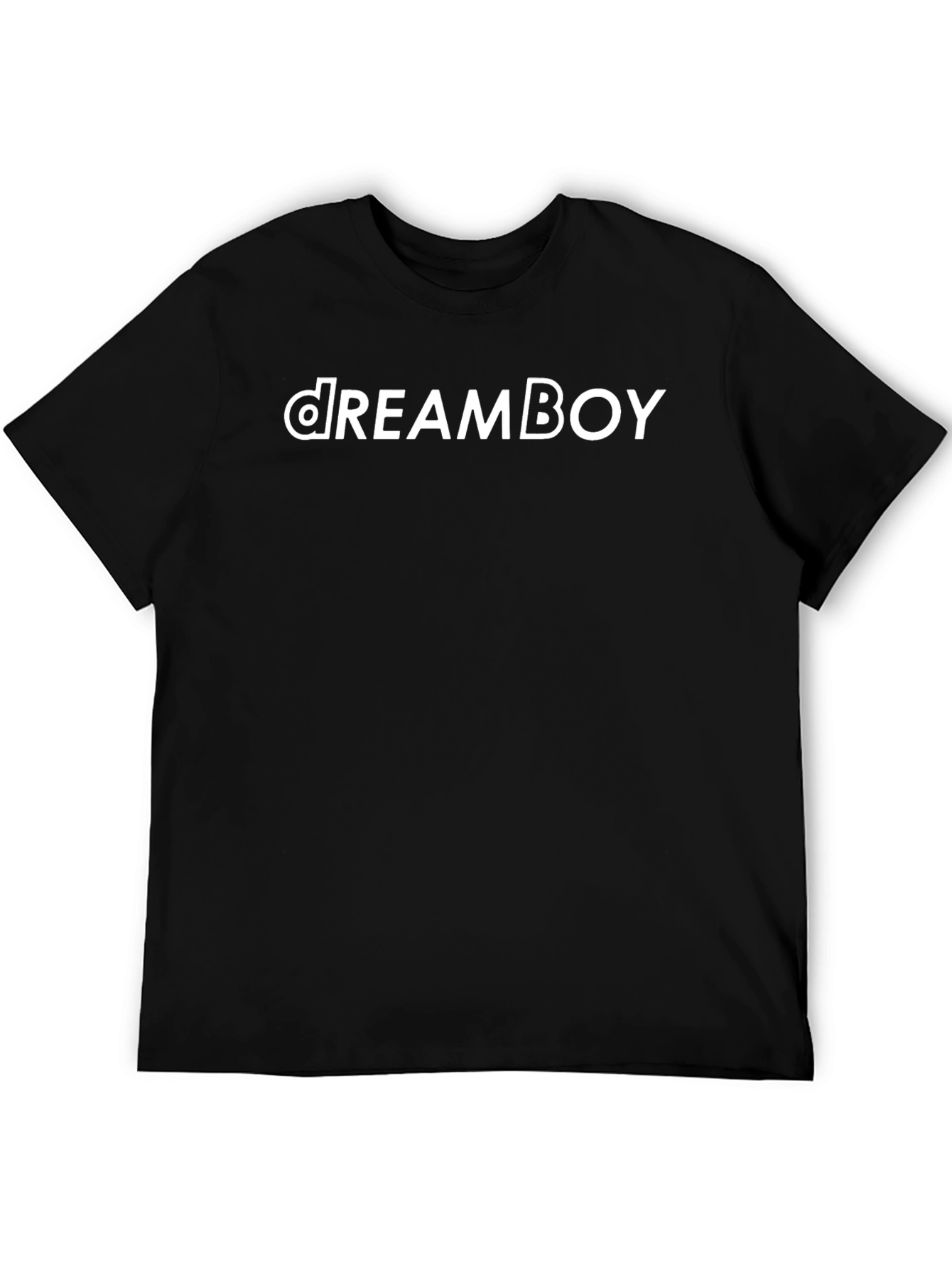 DreamBoy Graphic Tee - Stylish Black T-Shirt