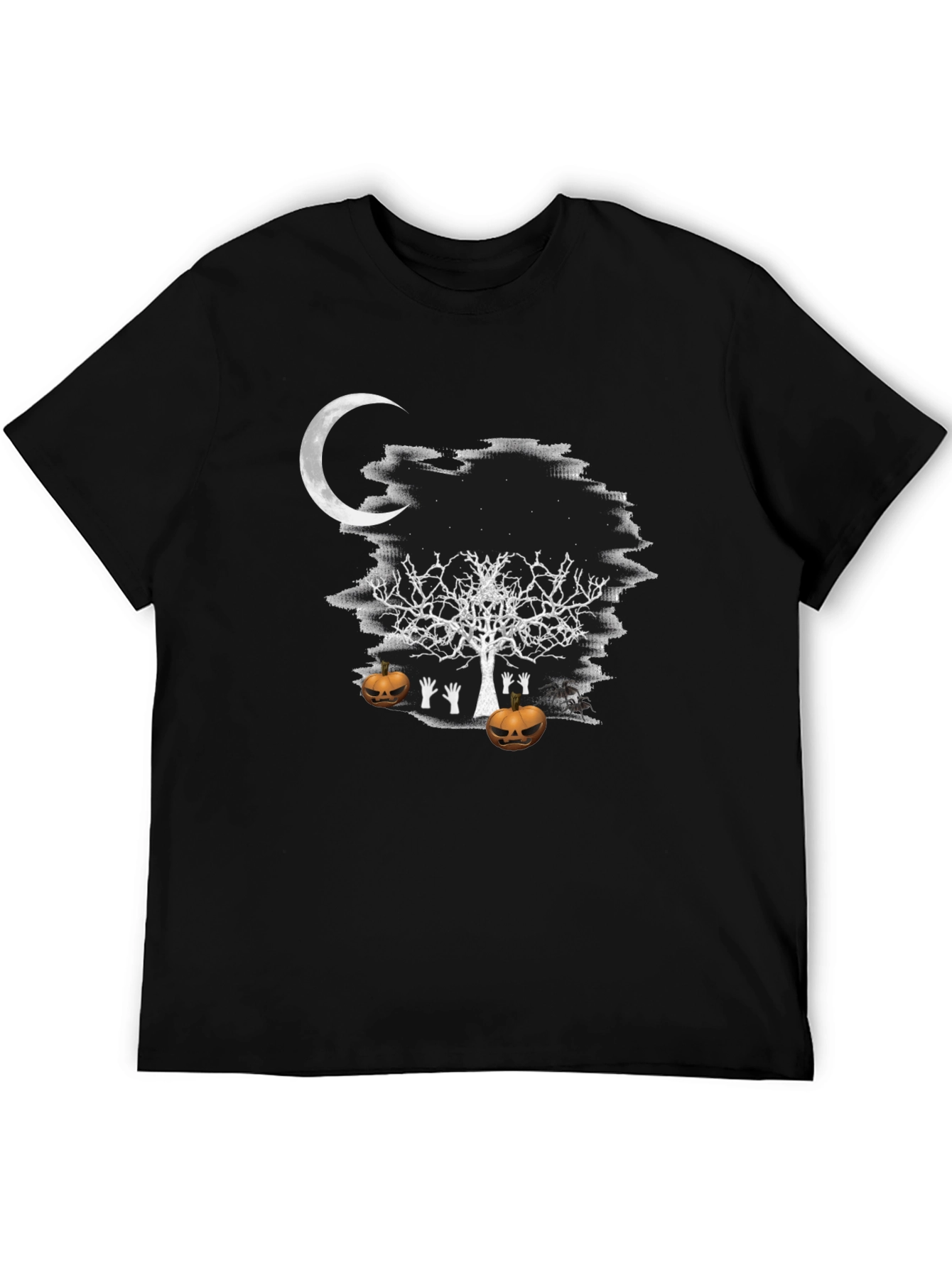 Spooky Halloween Tree Graphic Tee