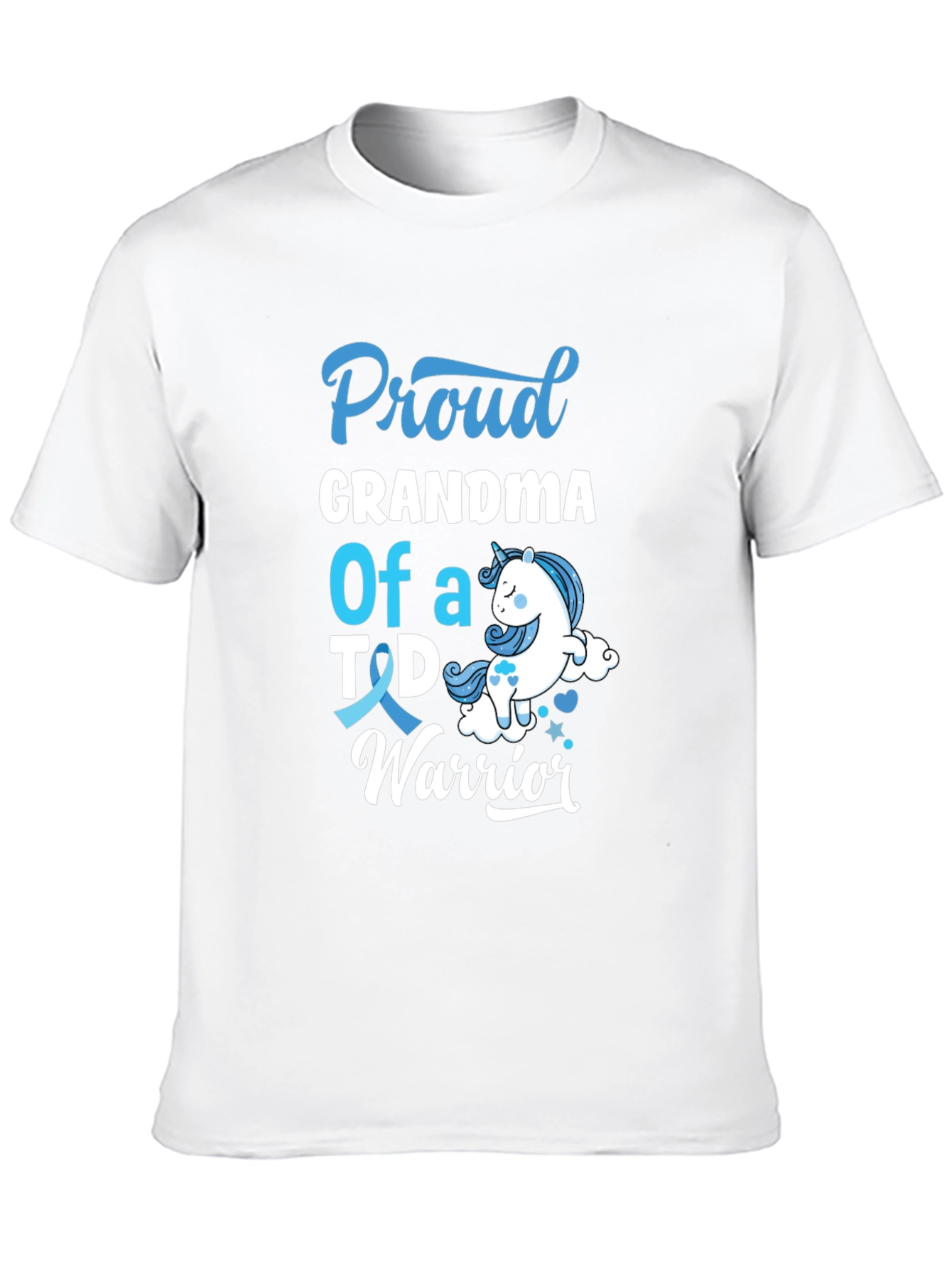 Proud Grandma T1D Warrior T-Shirt