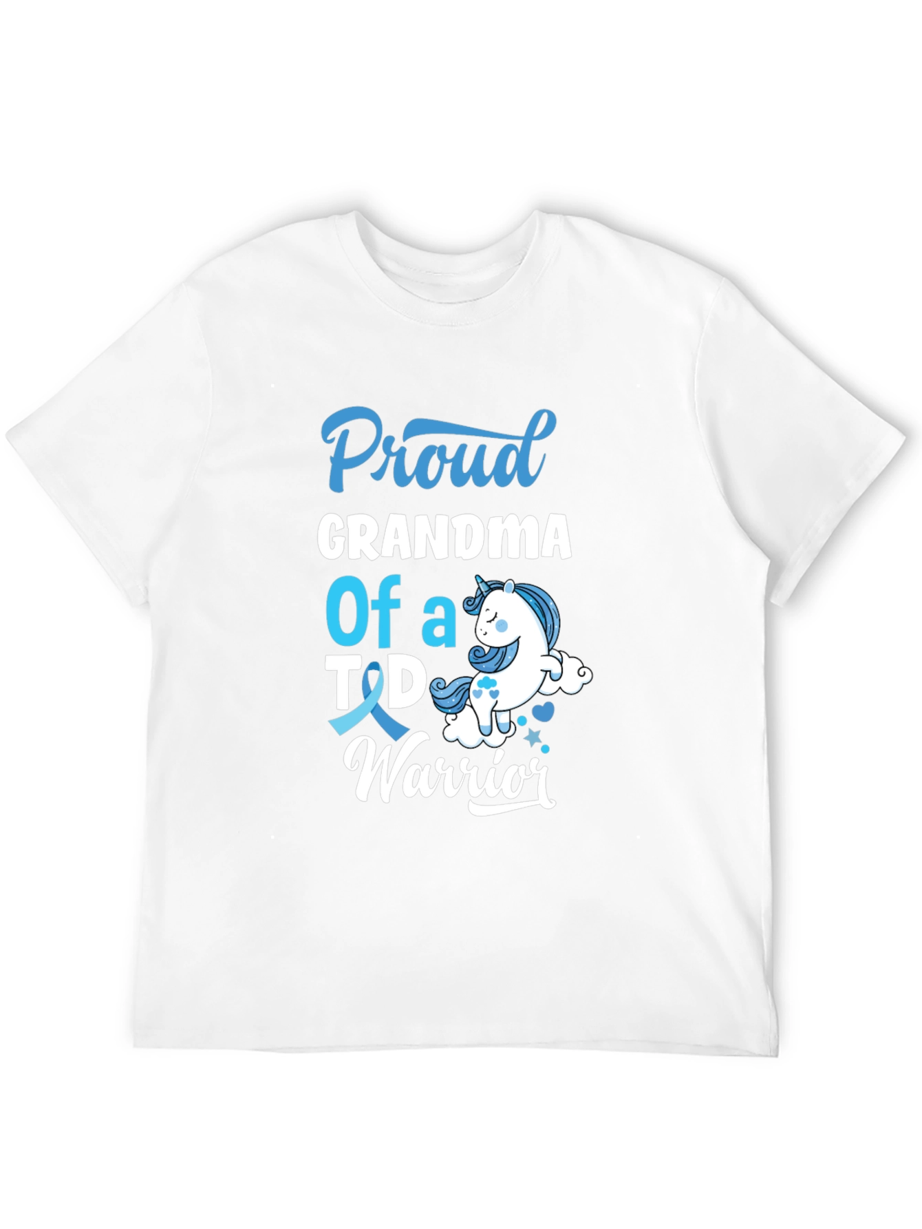 Proud Grandma T1D Warrior T-Shirt