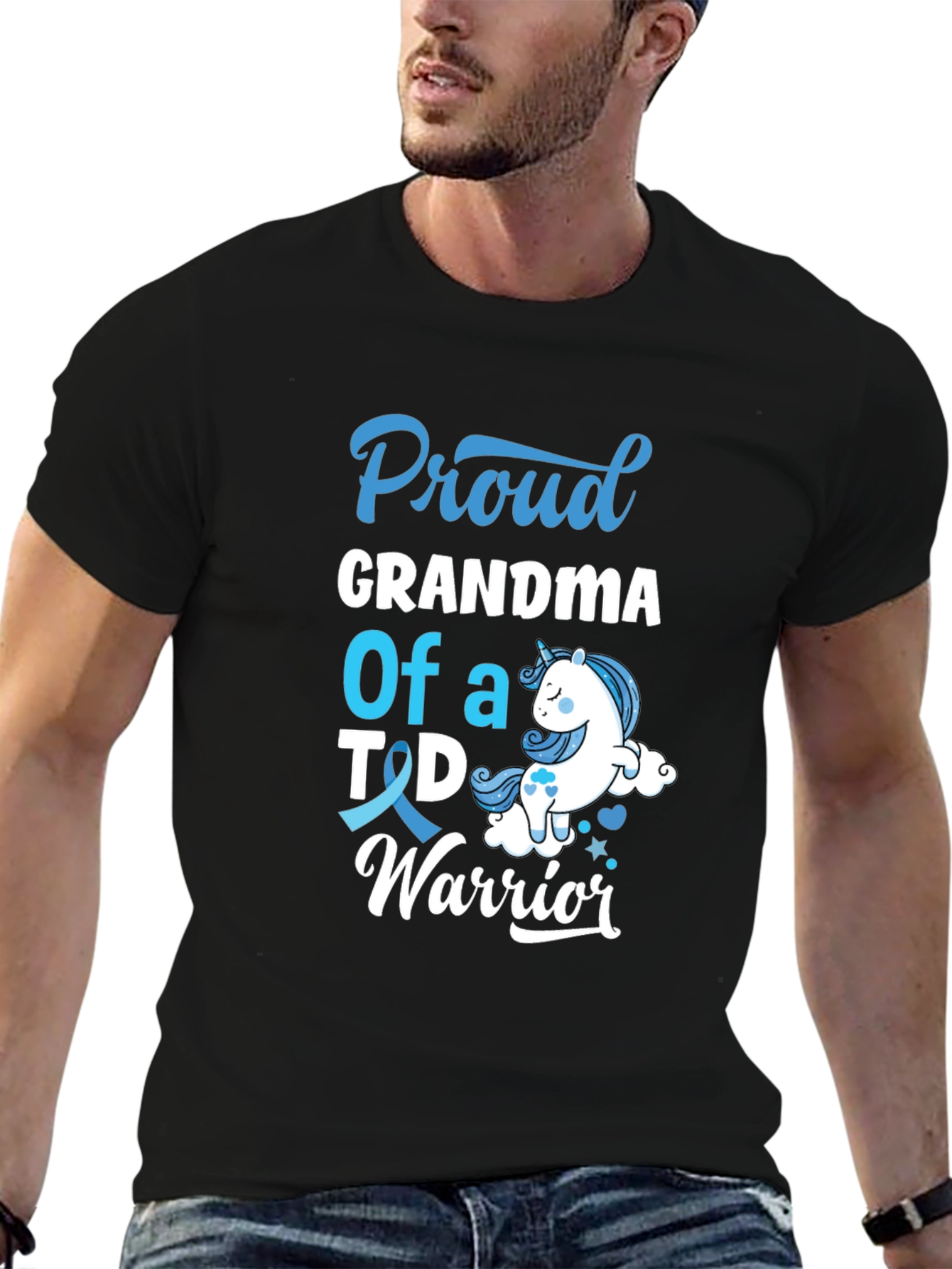 Proud Grandma T1D Warrior T-Shirt