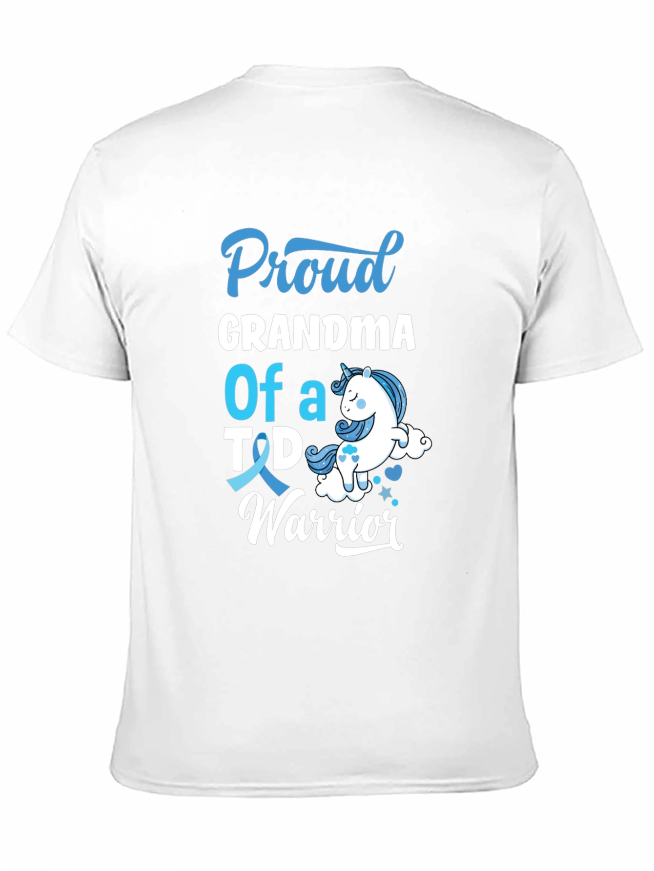 Proud Grandma T1D Warrior T-Shirt