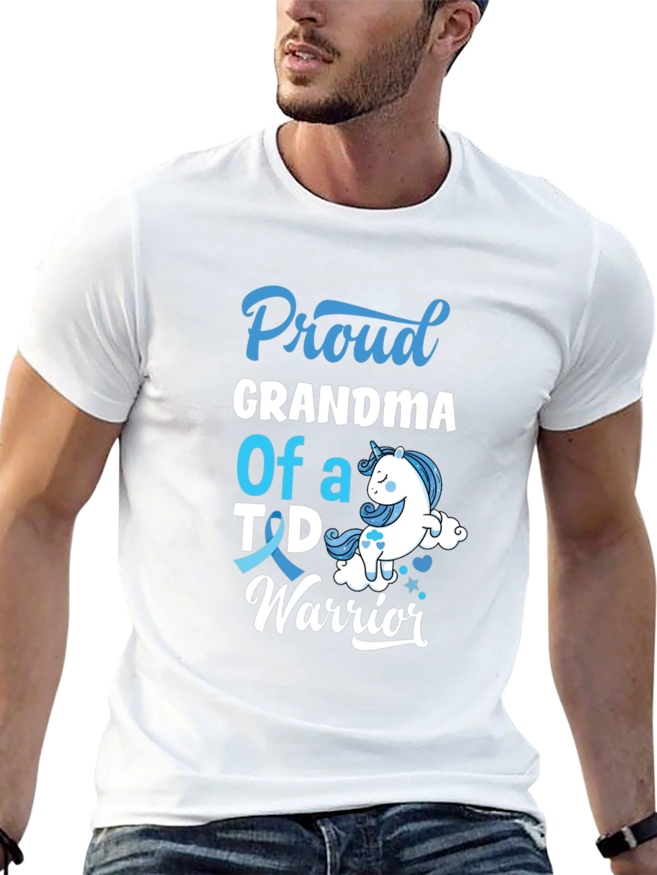 Proud Grandma T1D Warrior T-Shirt