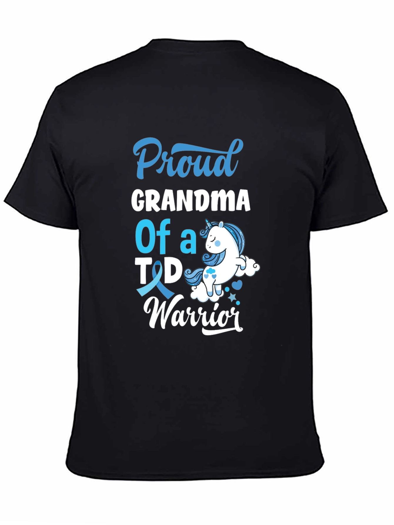 Proud Grandma T1D Warrior T-Shirt
