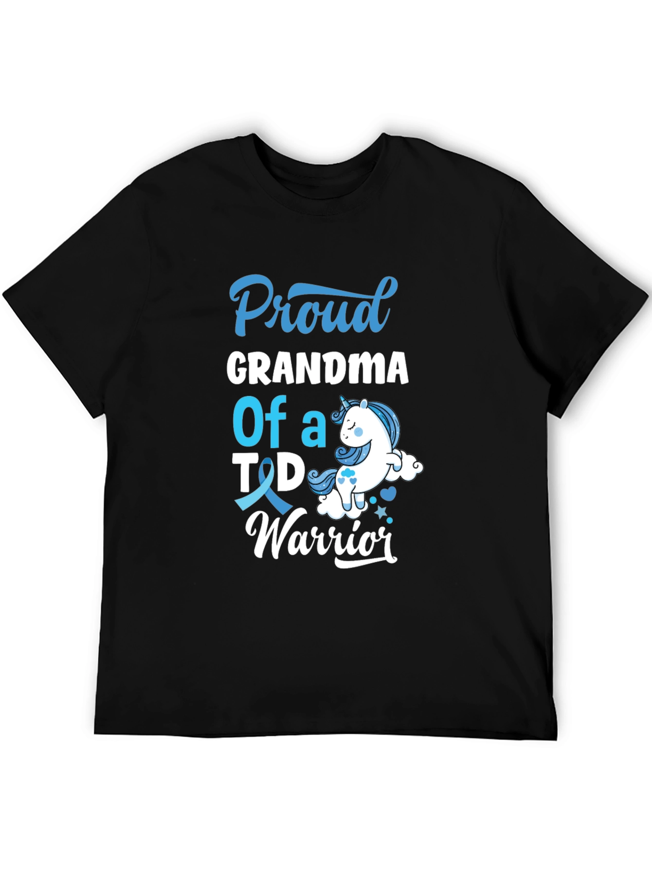 Proud Grandma T1D Warrior T-Shirt