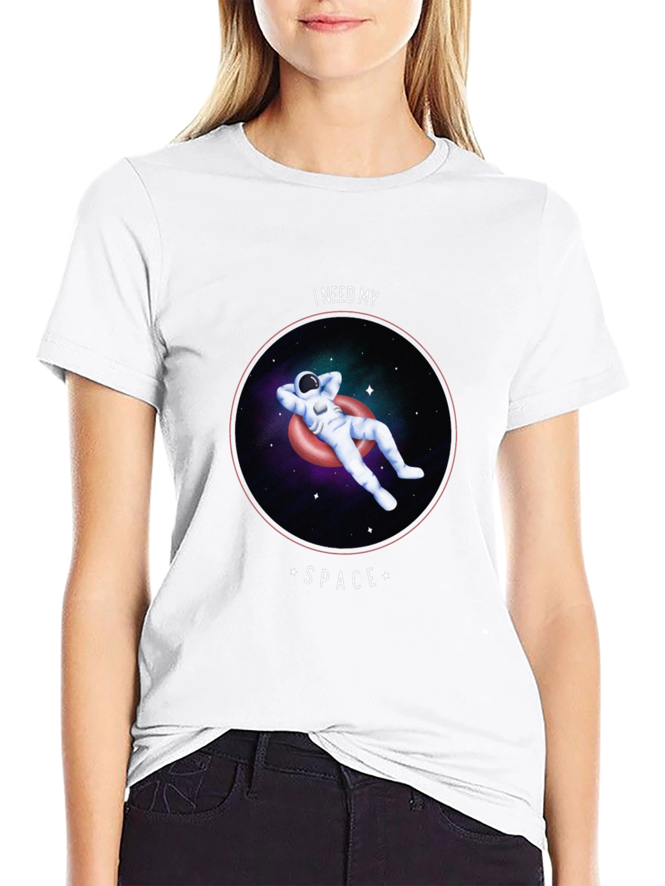 I Need My Space T-Shirt - Astronaut Design