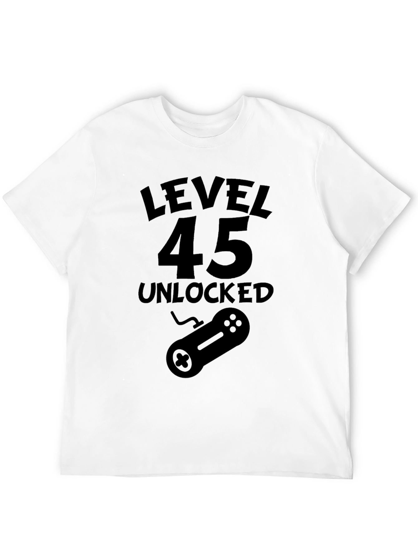 Level 45 Unlocked Gamer T-Shirt