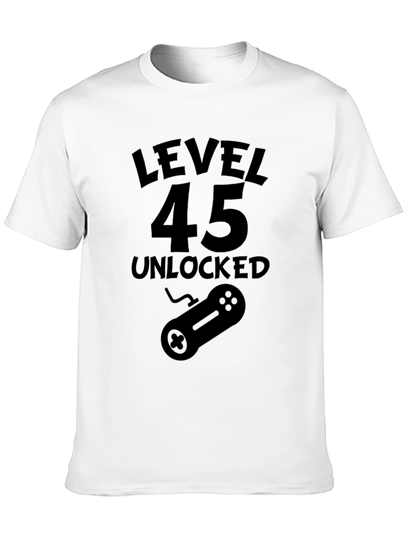 Level 45 Unlocked Gamer T-Shirt