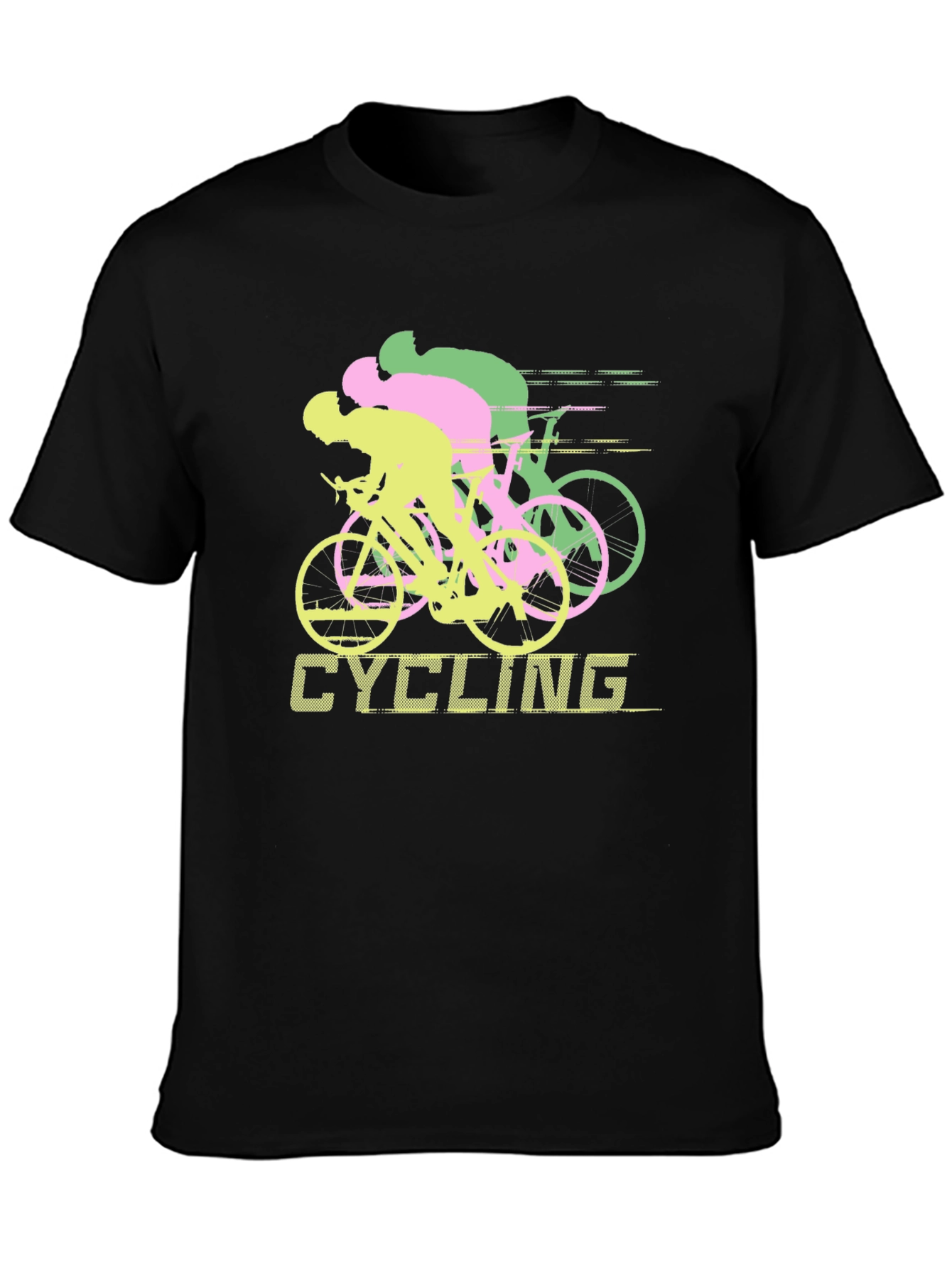 Cycling Graphic Tee - Ride in Style
