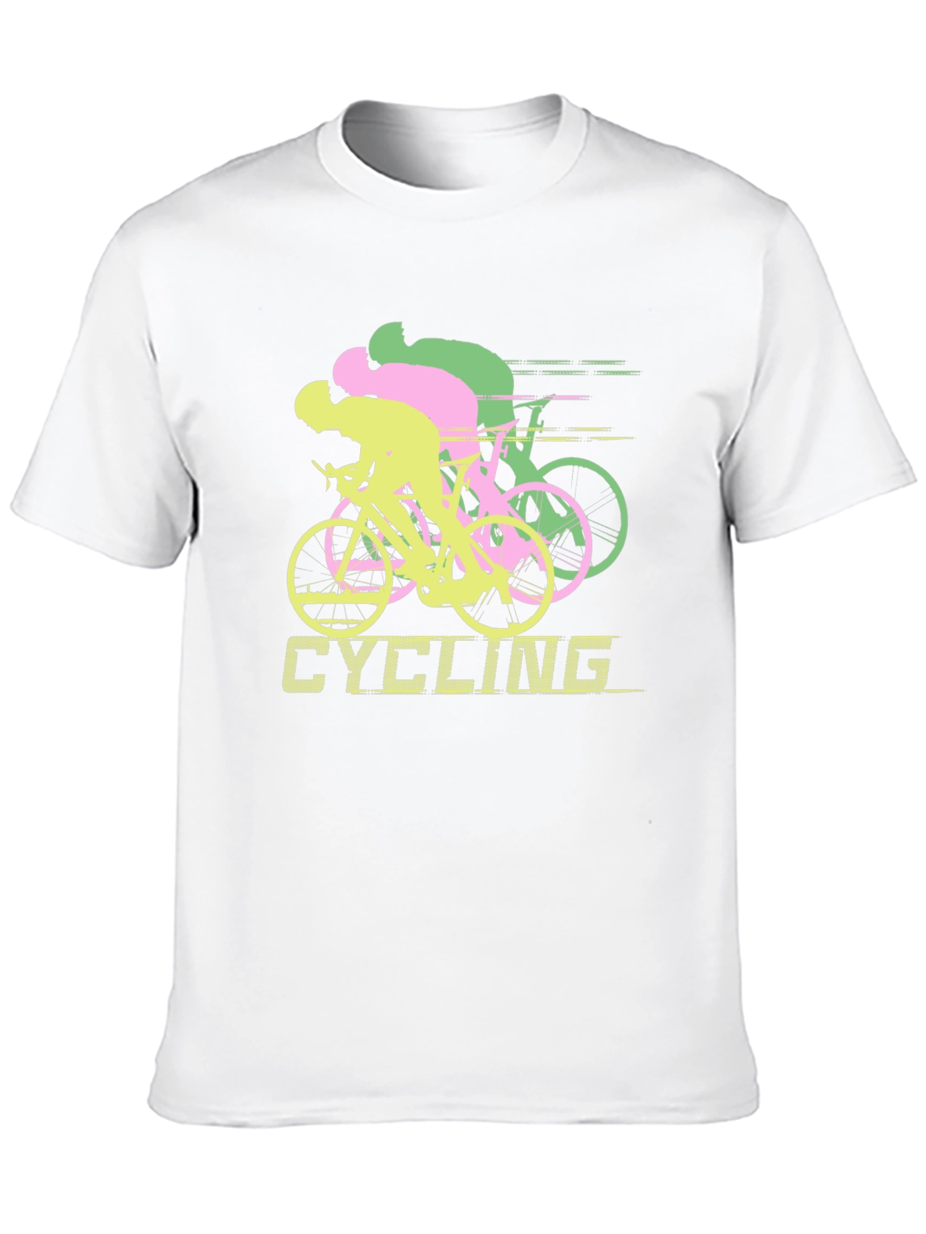 Cycling Graphic Tee - Ride in Style