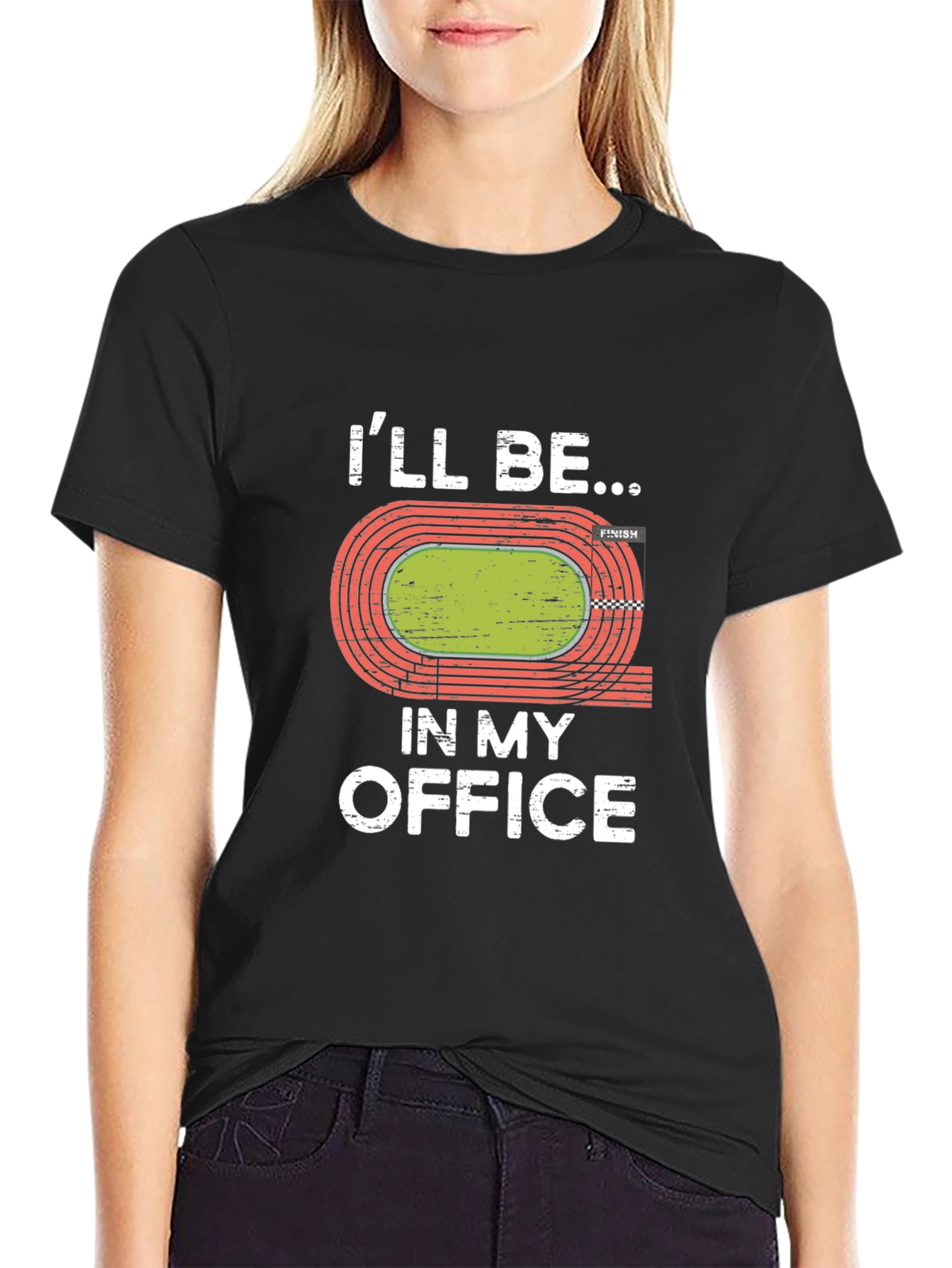 Ill Be In My Office Running Track T-Shirt