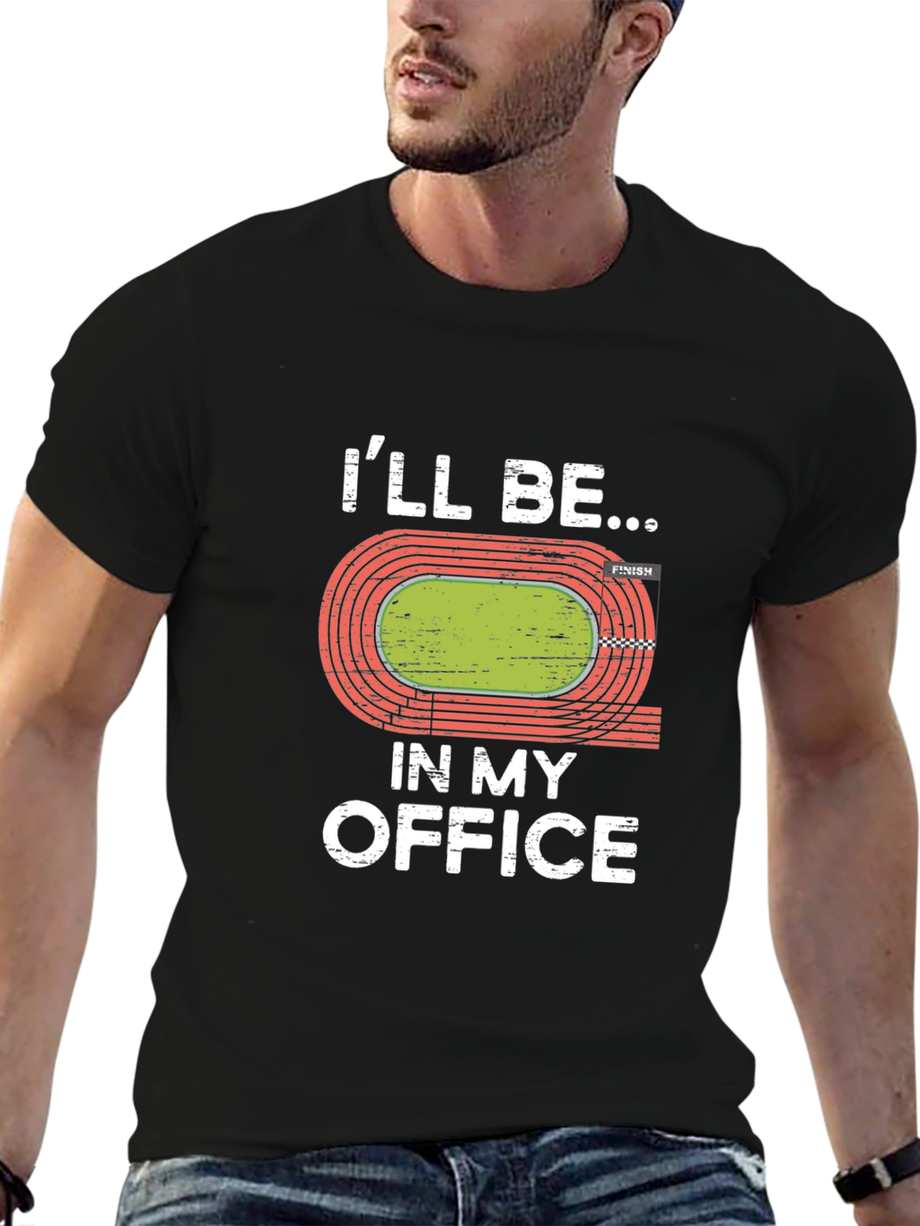 Ill Be In My Office Running Track T-Shirt
