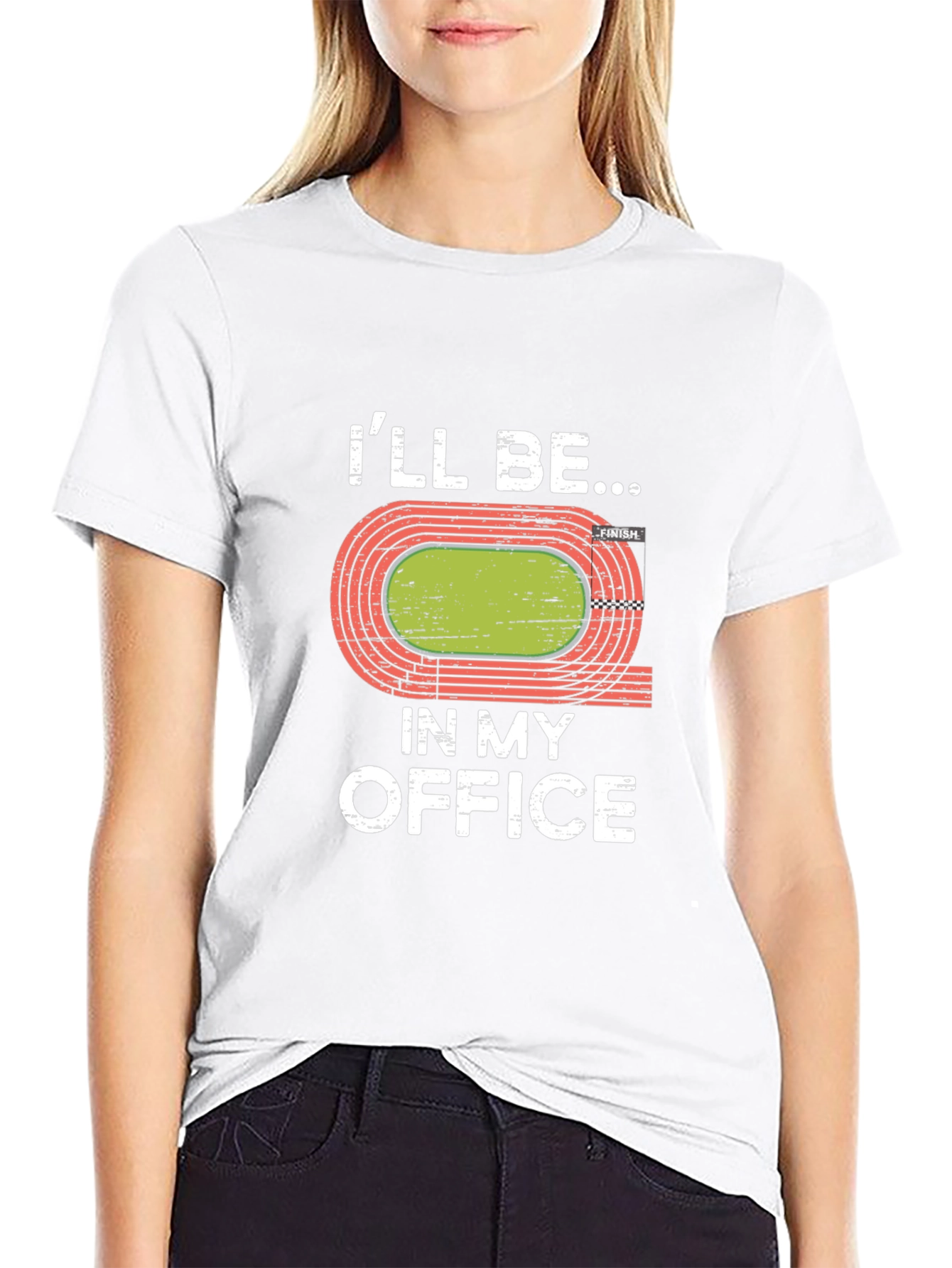 Ill Be In My Office Running Track T-Shirt