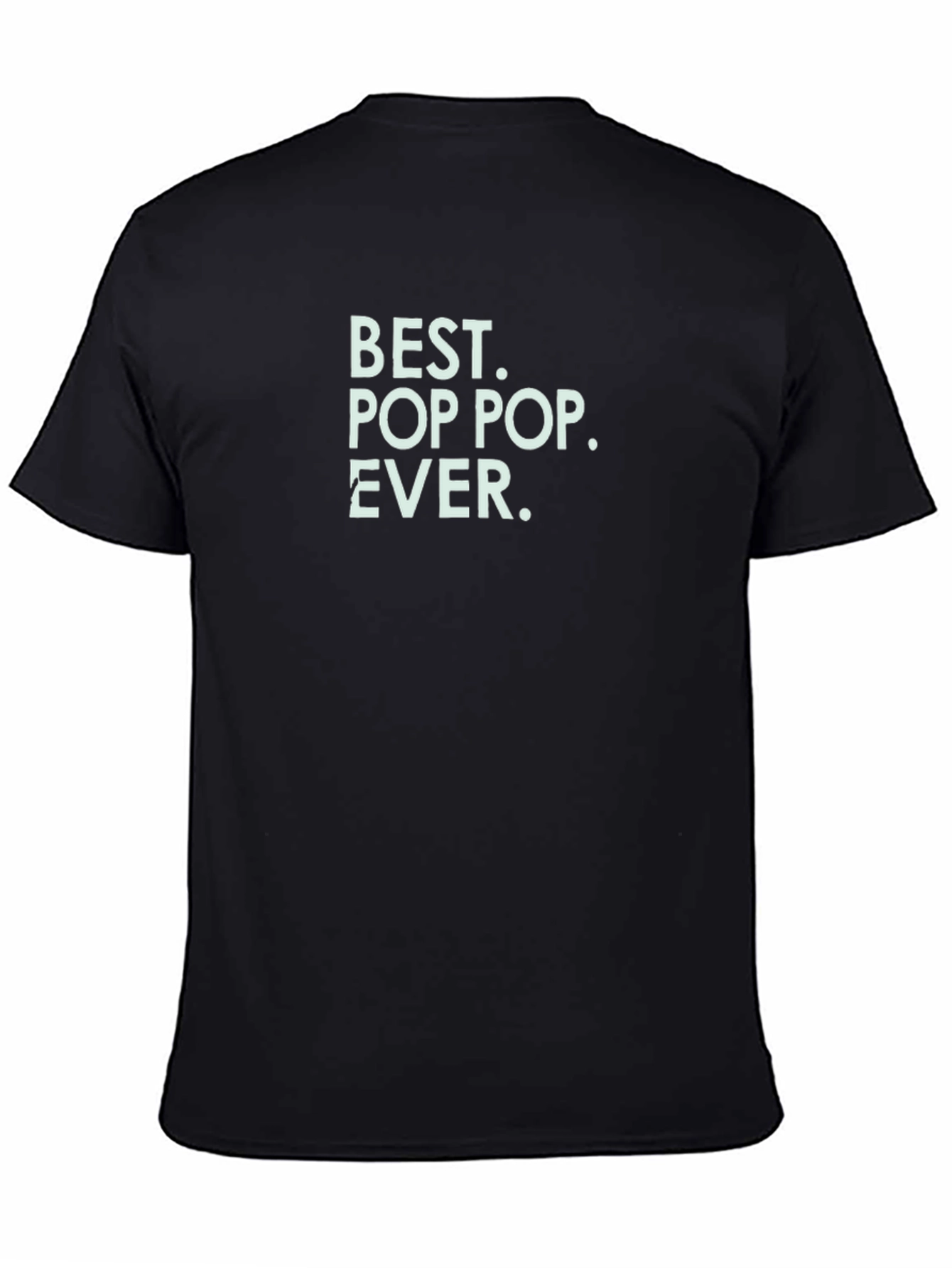 Best Pop Pop Ever - Black Graphic Tee
