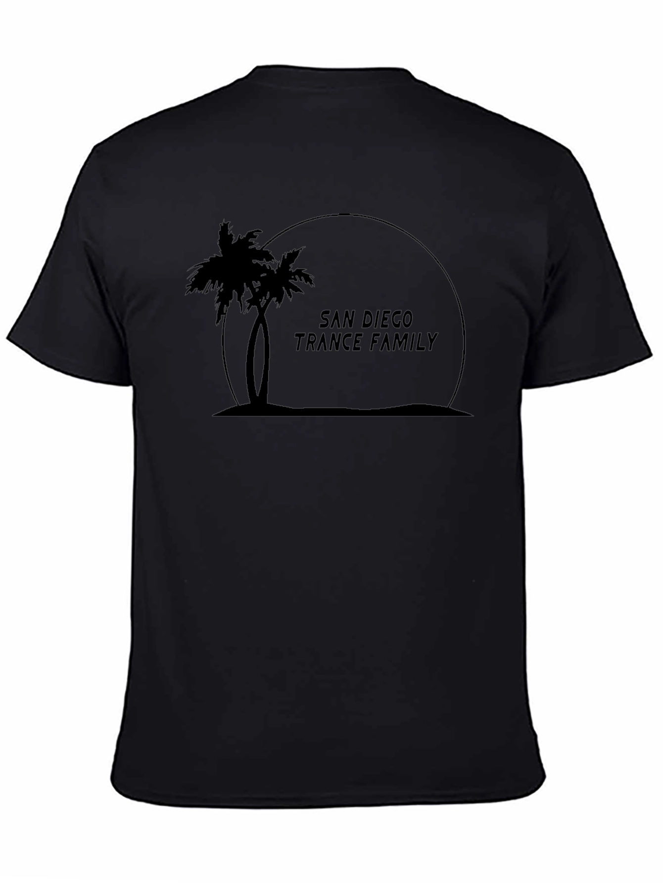 San Diego Trance Family Black T-Shirt