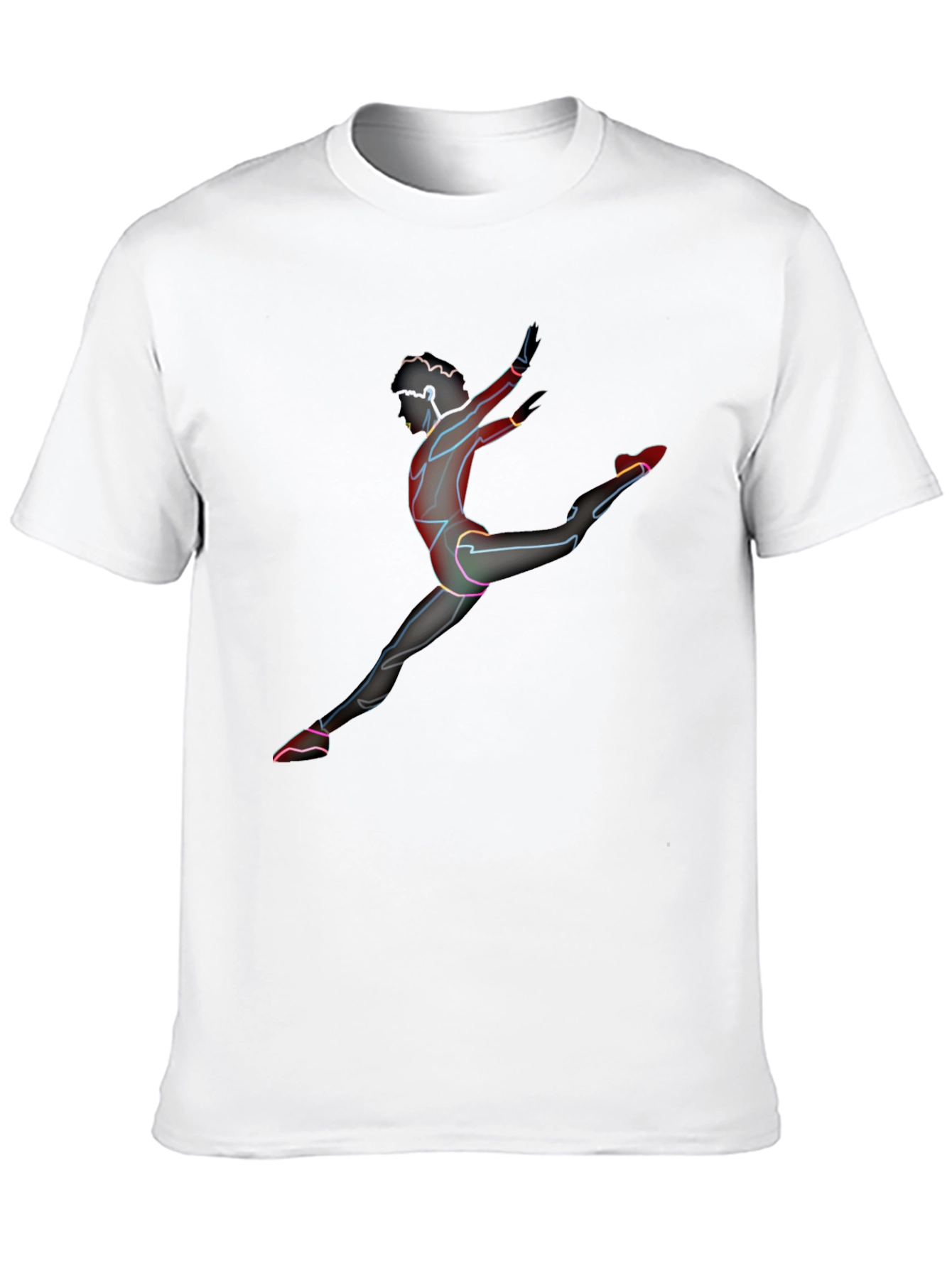 Neon Dancer Black T-Shirt