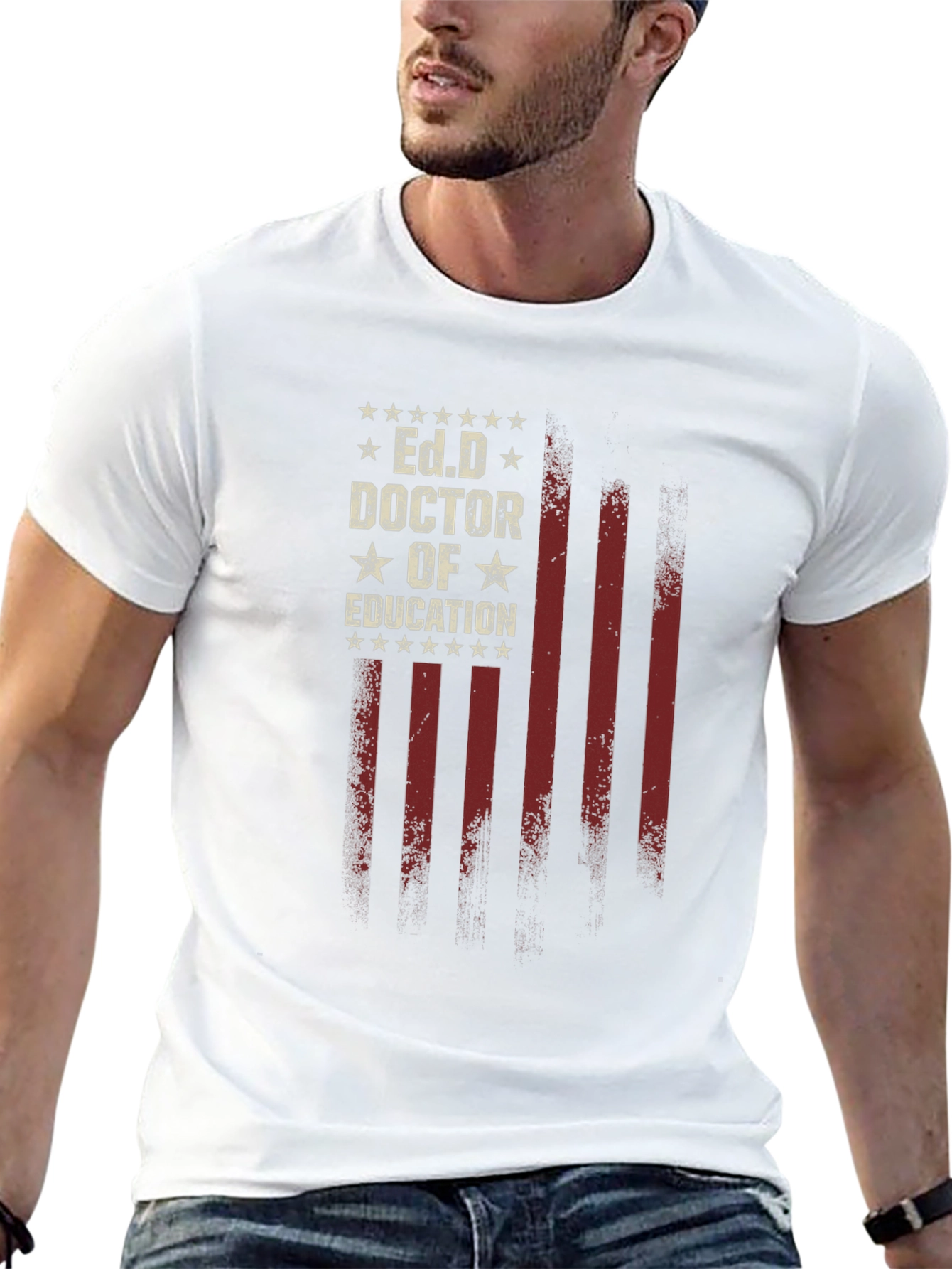 Ed.D Doctor of Education Patriotic T-Shirt