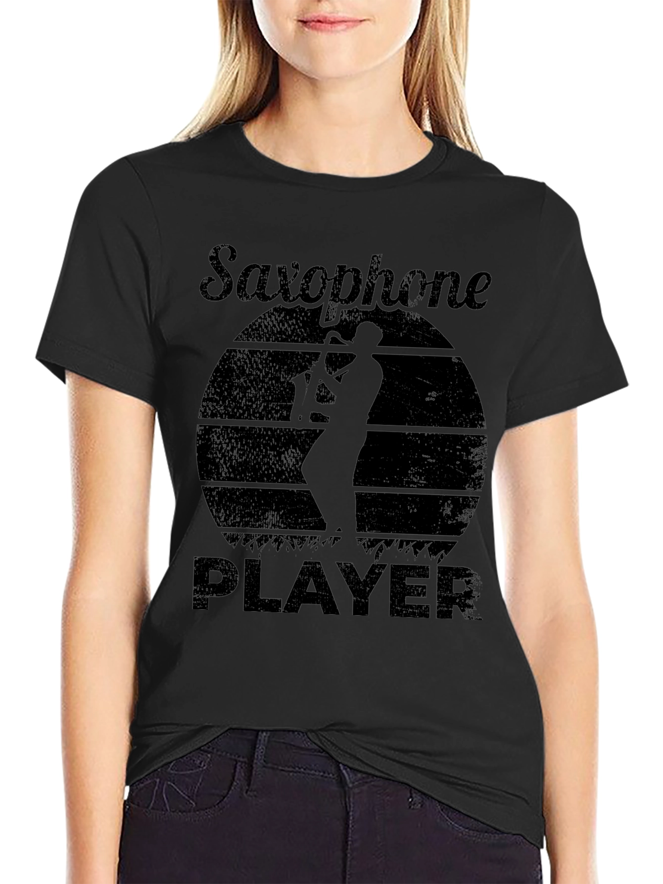 Saxophone Player Graphic T-Shirt | Musician Tee