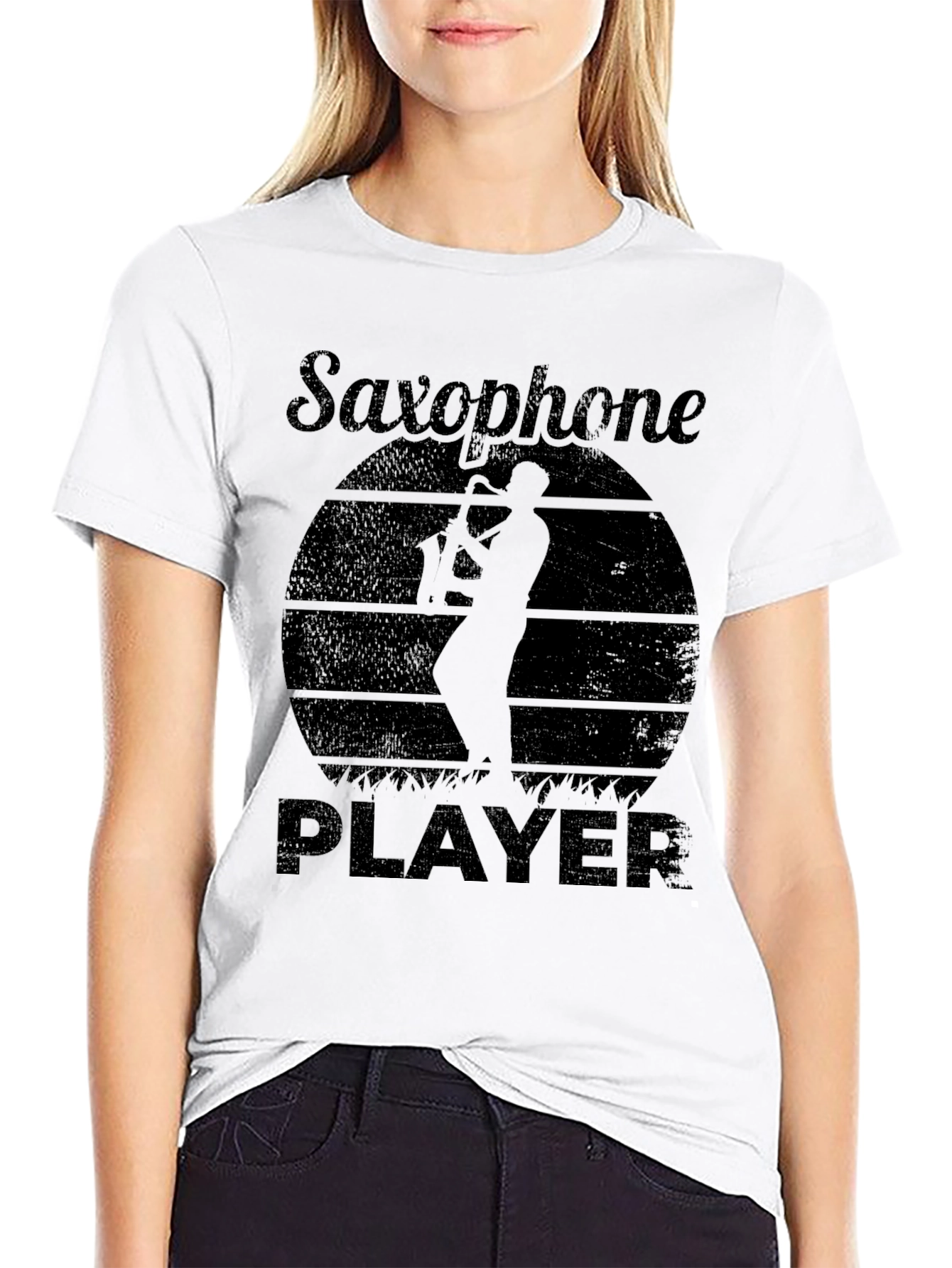 Saxophone Player Graphic T-Shirt | Musician Tee