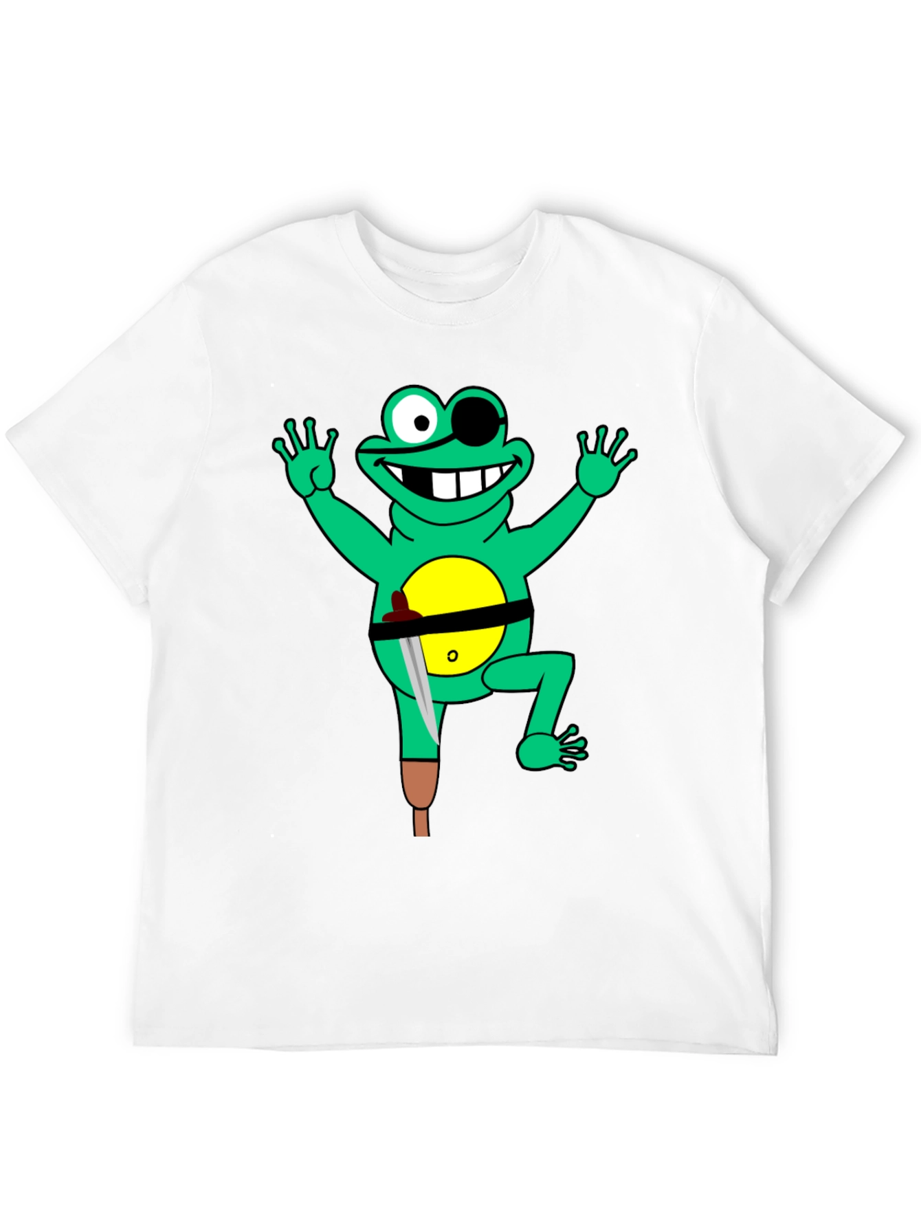 Pirate Frog Graphic T-Shirt
