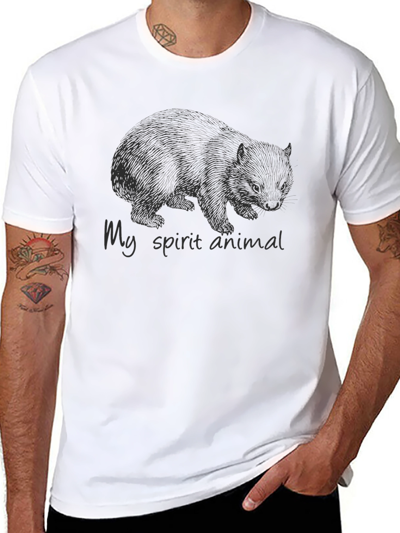 My Spirit Animal Wombat T-Shirt