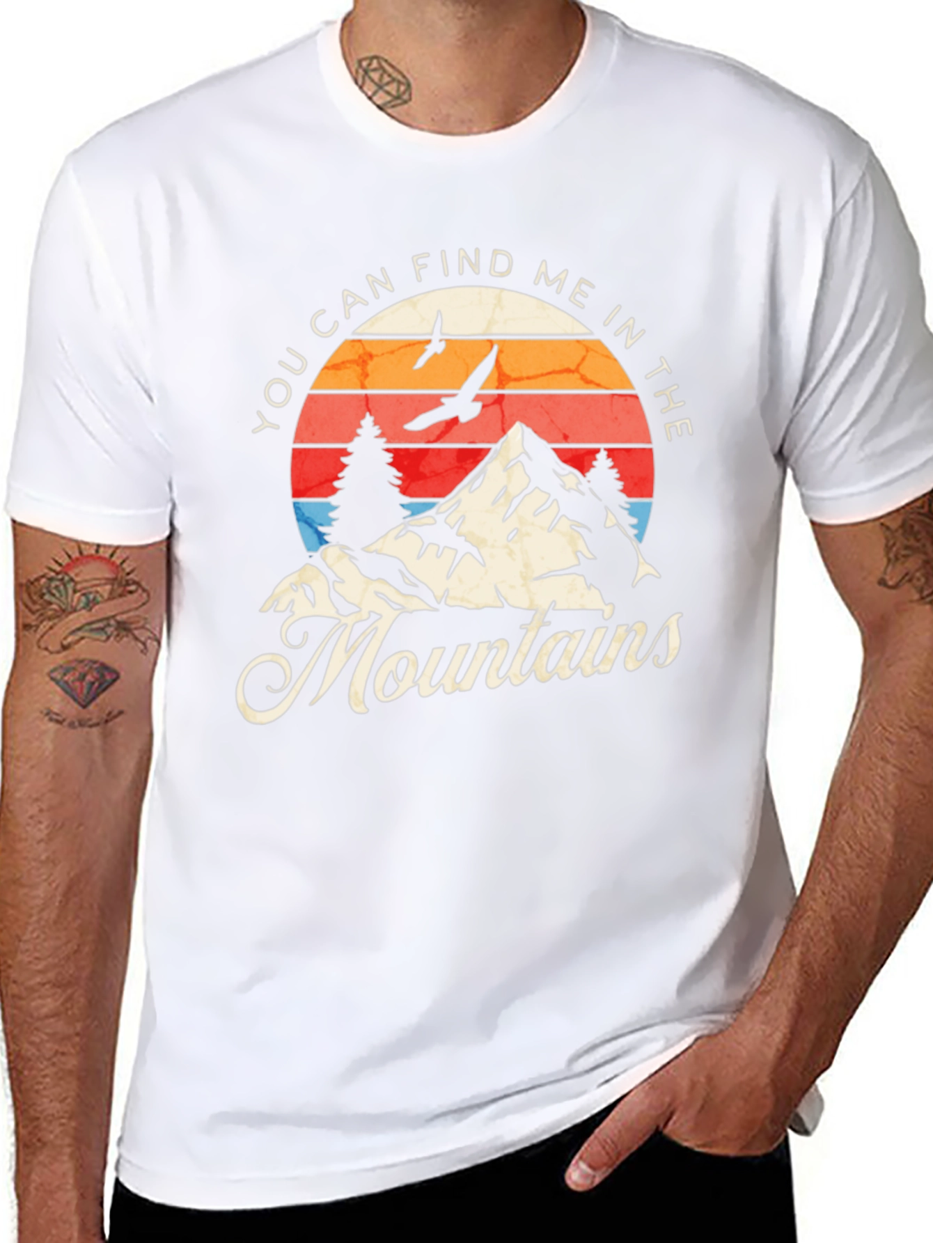 Find Me In The Mountains Graphic Tee