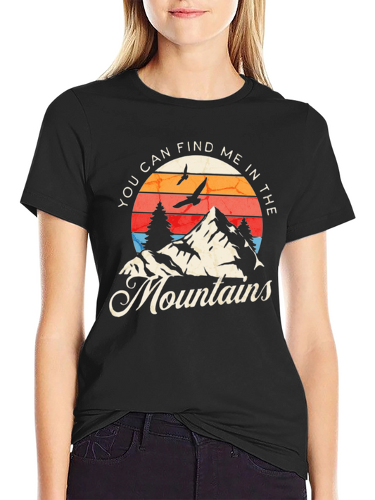 Find Me In The Mountains Graphic Tee