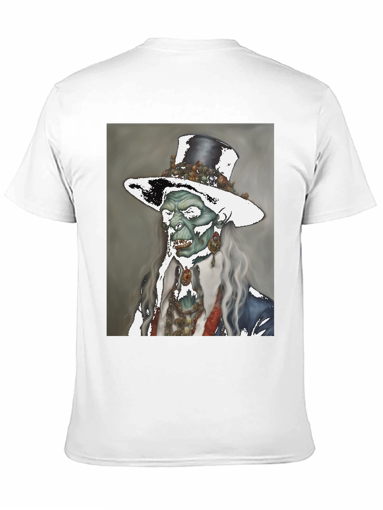 Zombie Gentleman T-Shirt - Undead Elegance