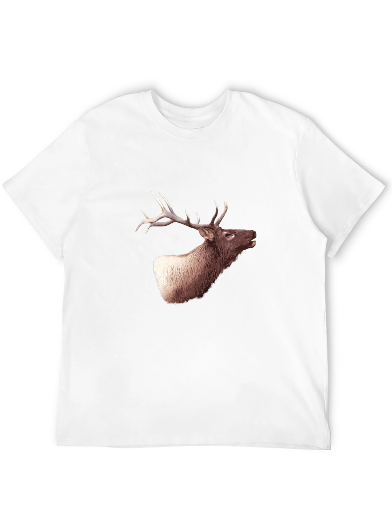 Elk Graphic Tee - Mens Black T-Shirt