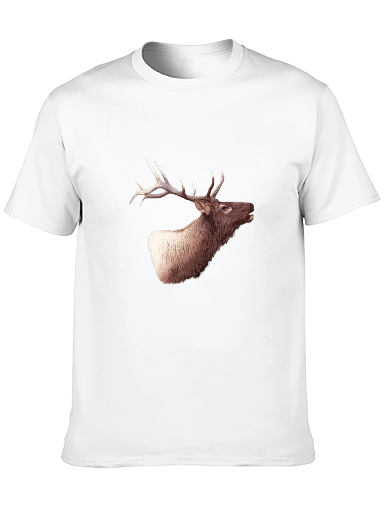 Elk Graphic Tee - Mens Black T-Shirt