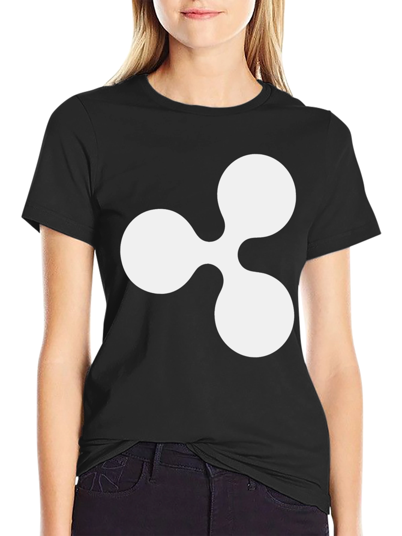 Ripple XRP Crypto T-Shirt - Black
