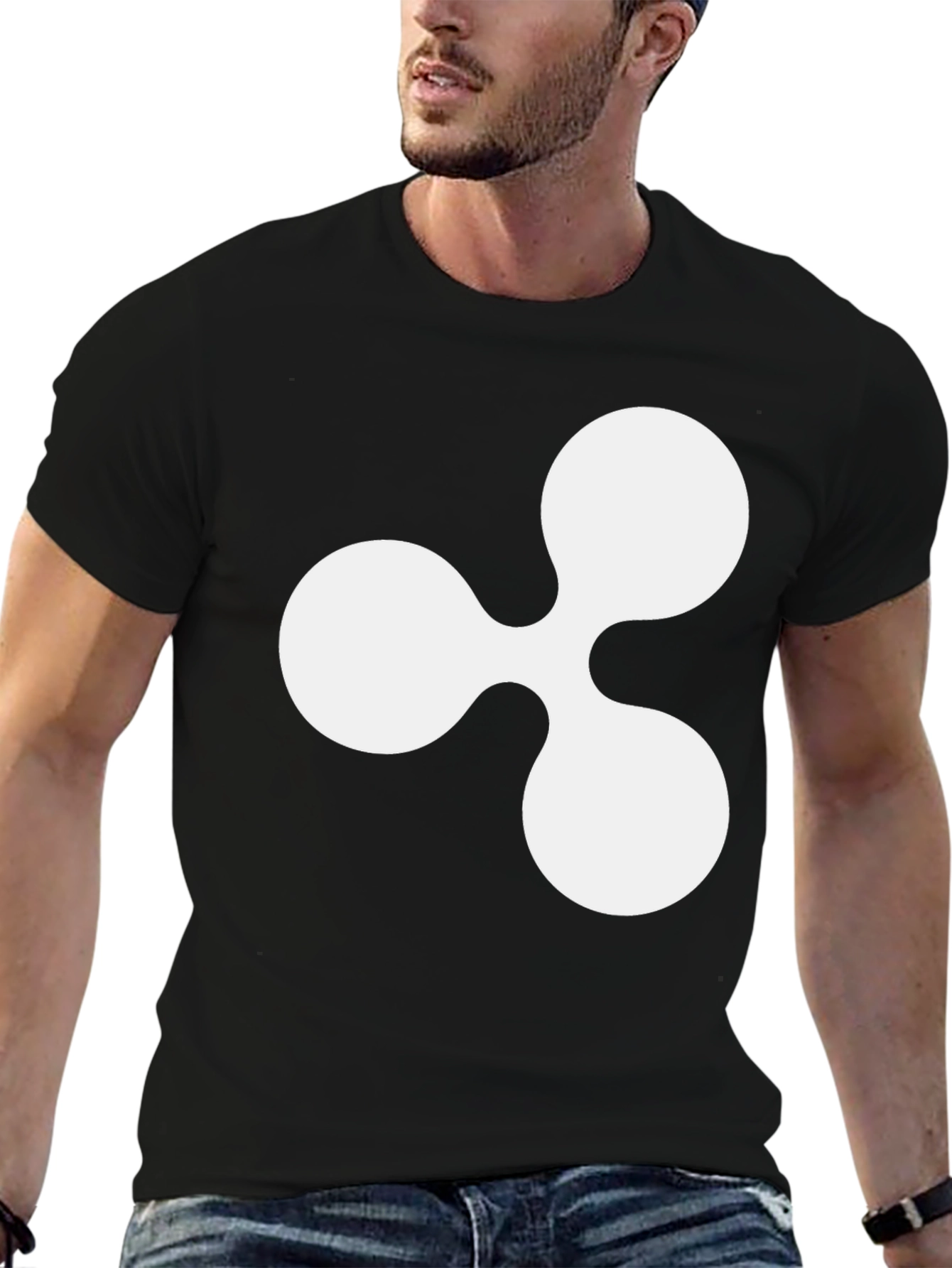 Ripple XRP Crypto T-Shirt - Black