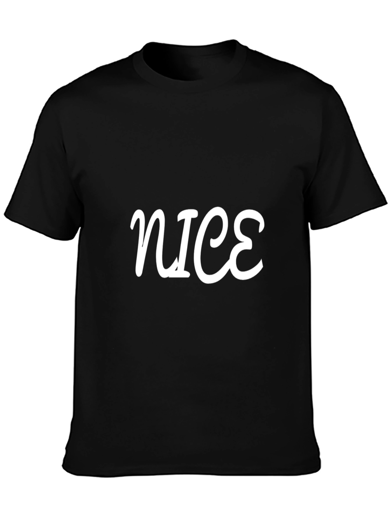 Nice Black T-Shirt - Casual Comfort