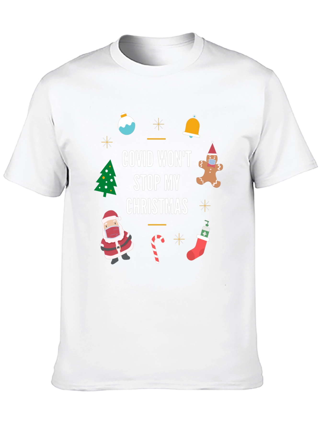 Covid Wont Stop My Christmas T-Shirt