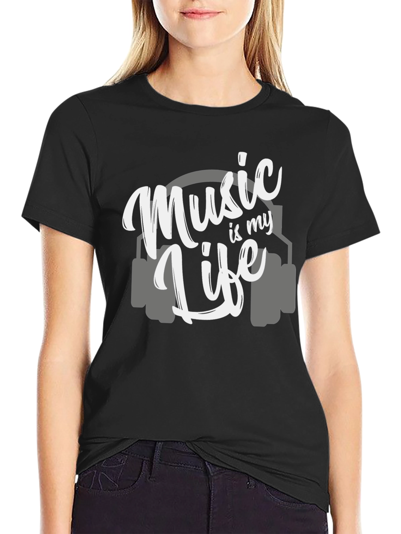 Music is My Life T-Shirt - Cool Graphic Tee