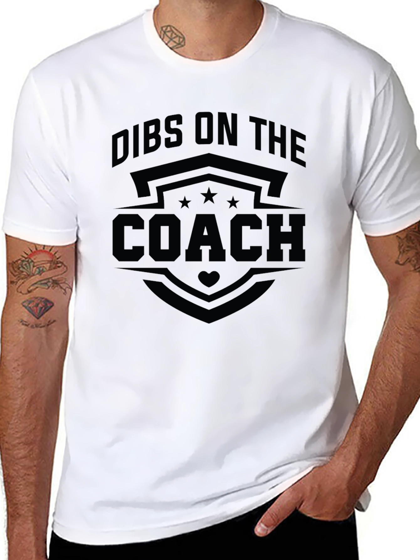 Dibs on the Coach Graphic Tee