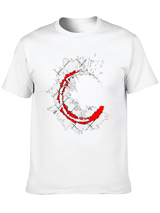 Graphic Print Crew Neck T-Shirt