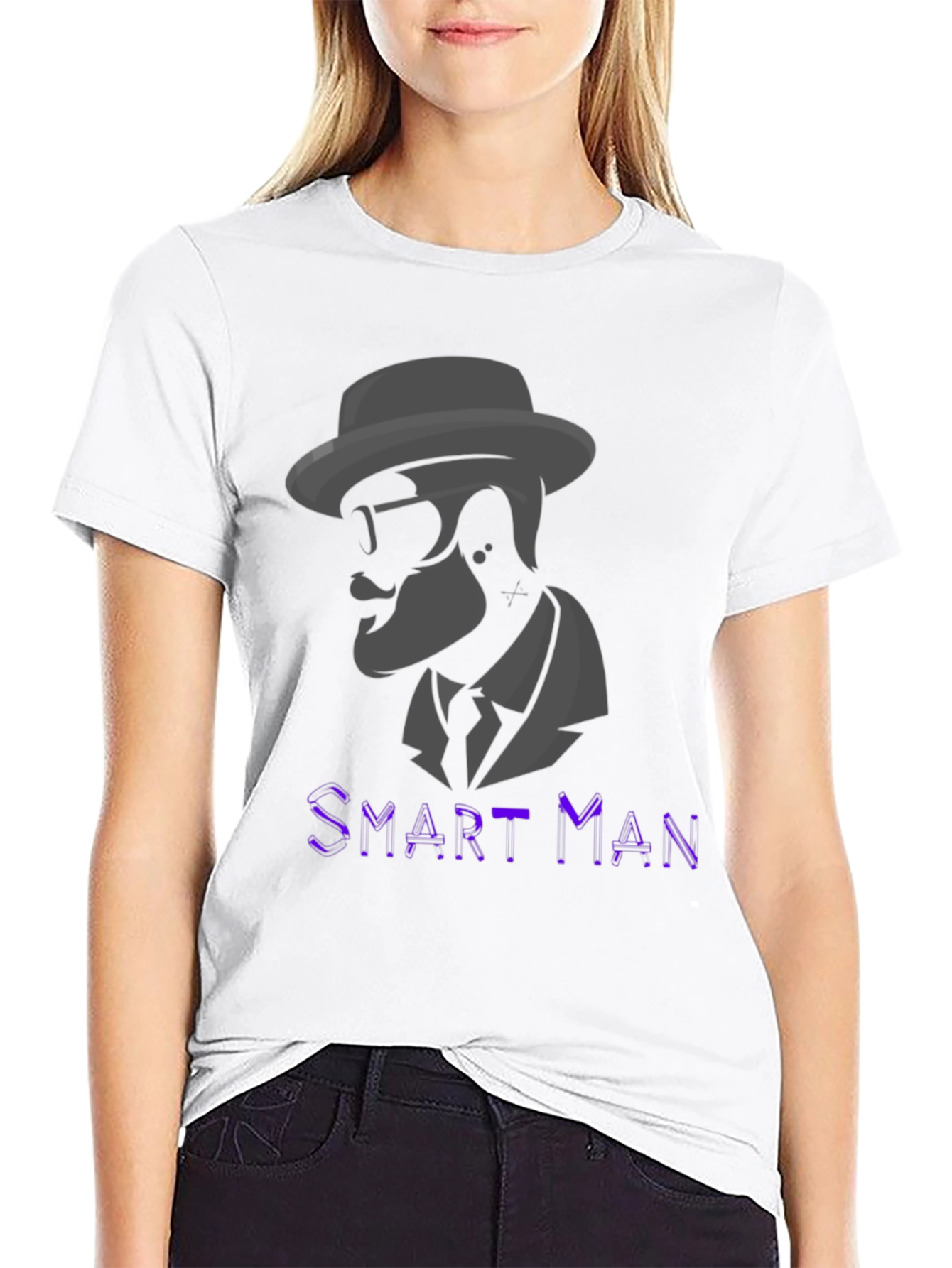 Smart Man Graphic Tee - Cool & Stylish