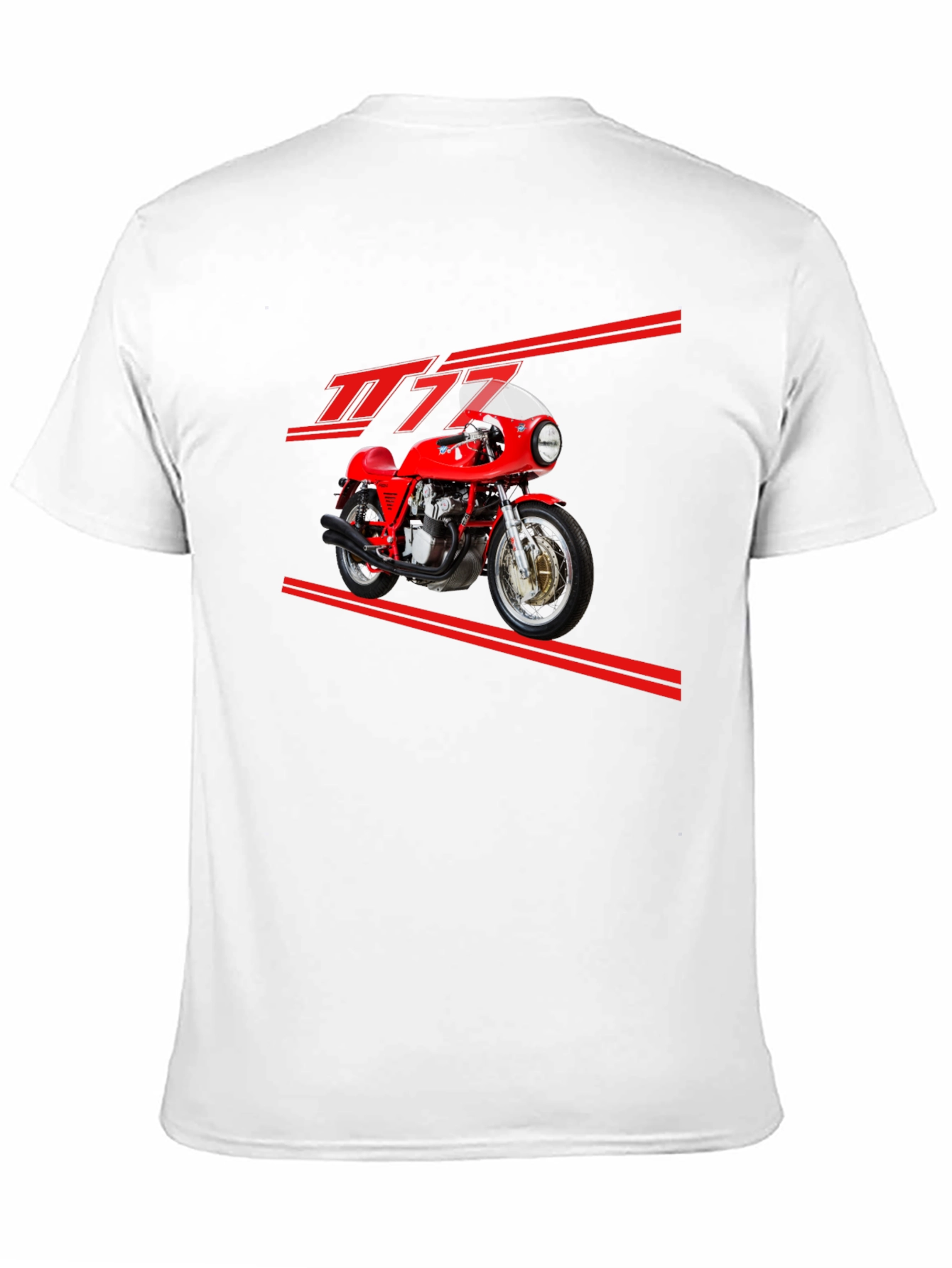 Motorcycle T-Shirt - Sleek Automotive Design