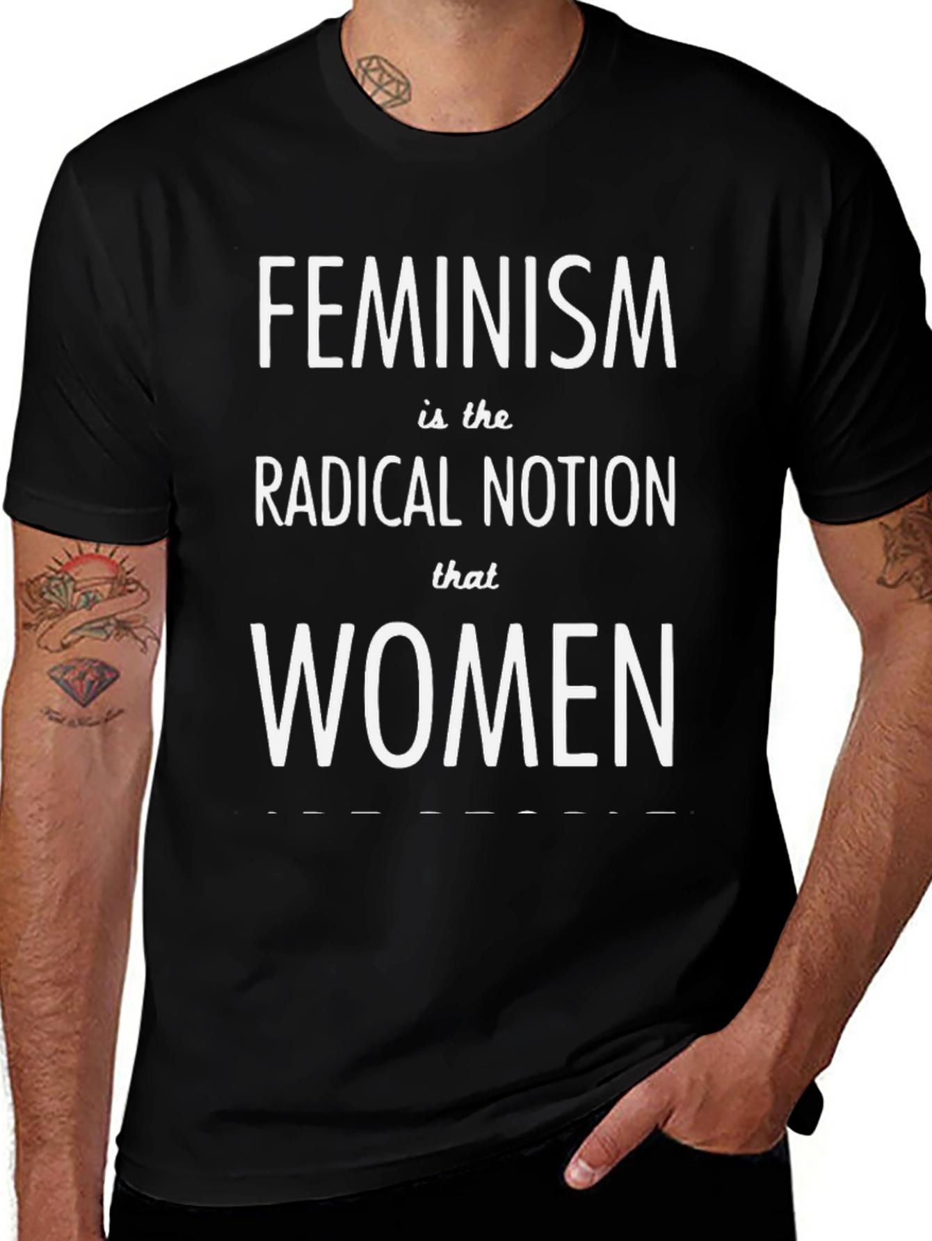 Feminism Radical Notion Womens T-Shirt