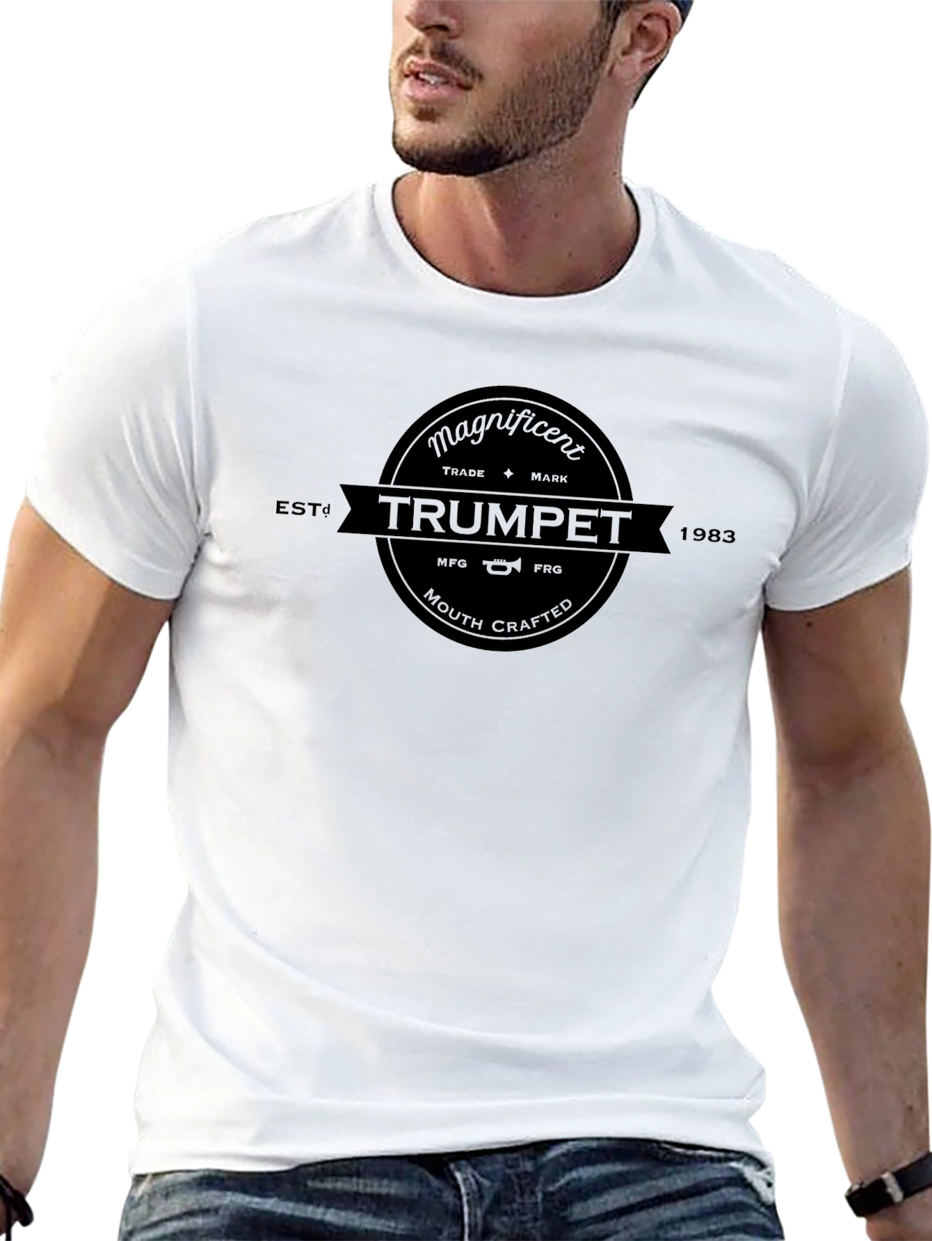Magnificent Trumpet T-Shirt - Crafted Since 1983
