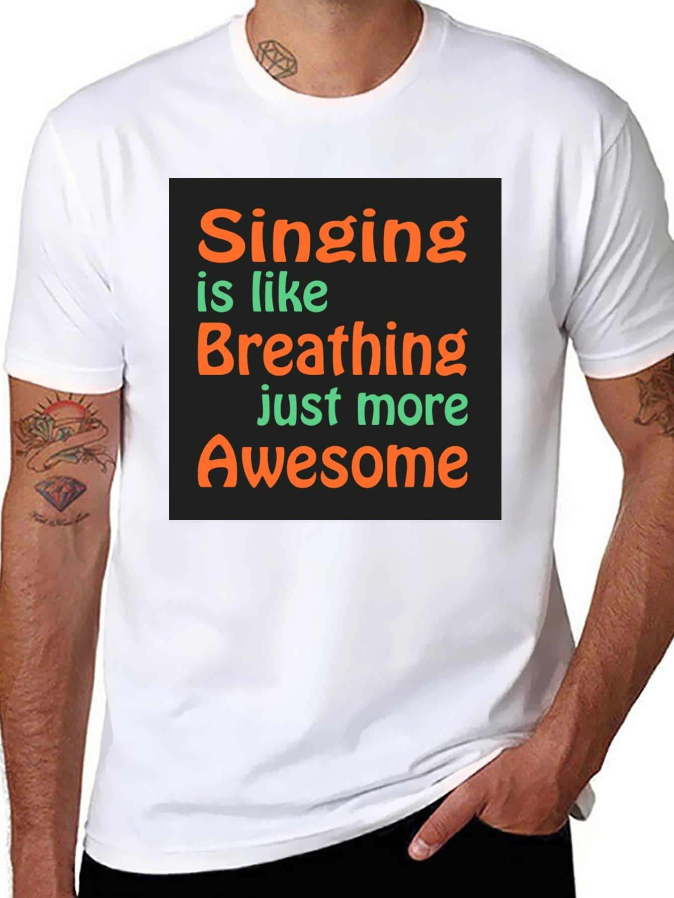 Singing is Like Breathing T-Shirt
