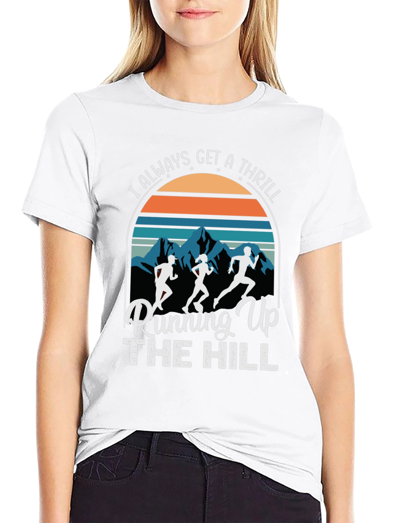 Run Up The Hill Graphic Tee