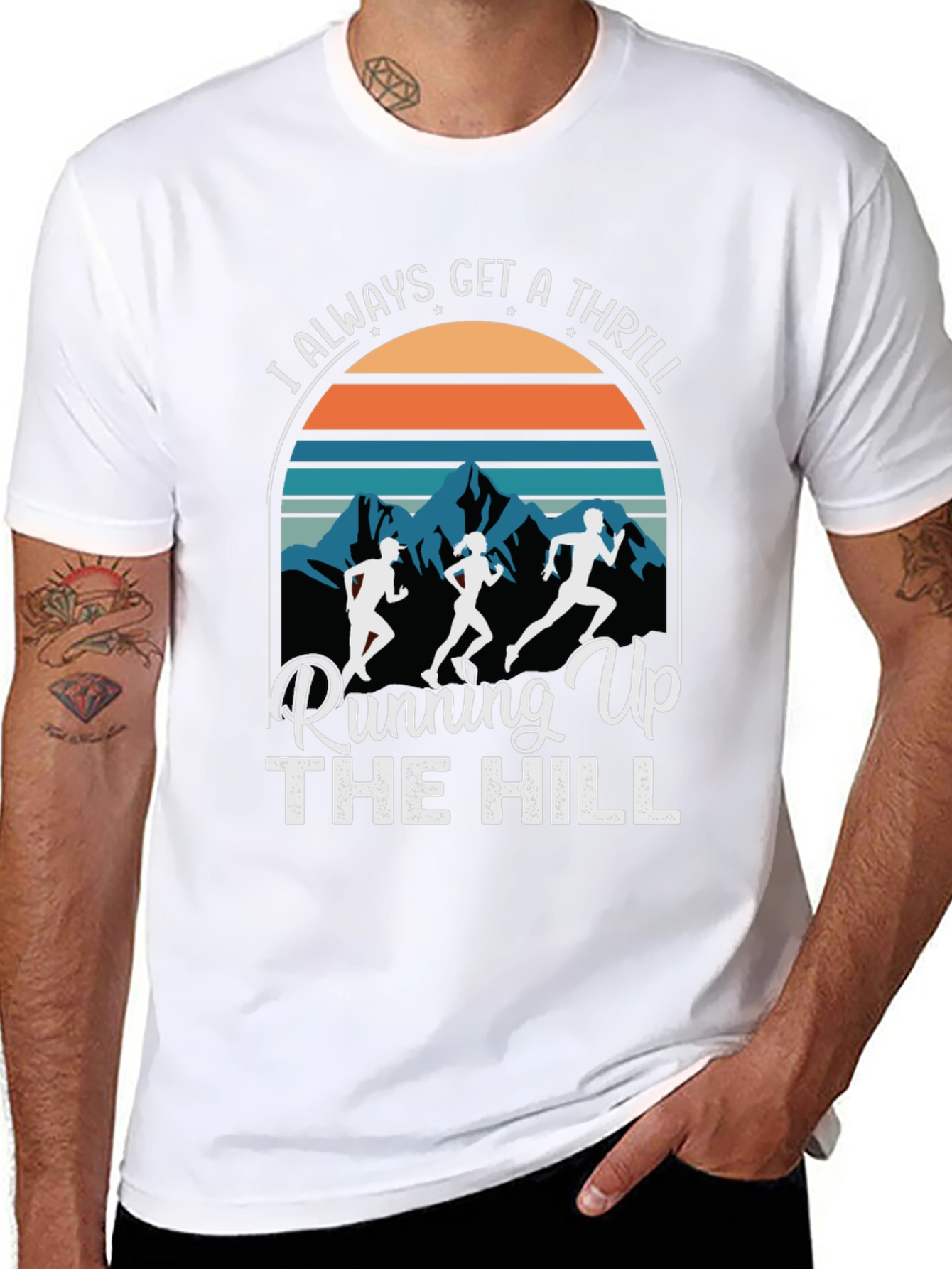 Run Up The Hill Graphic Tee