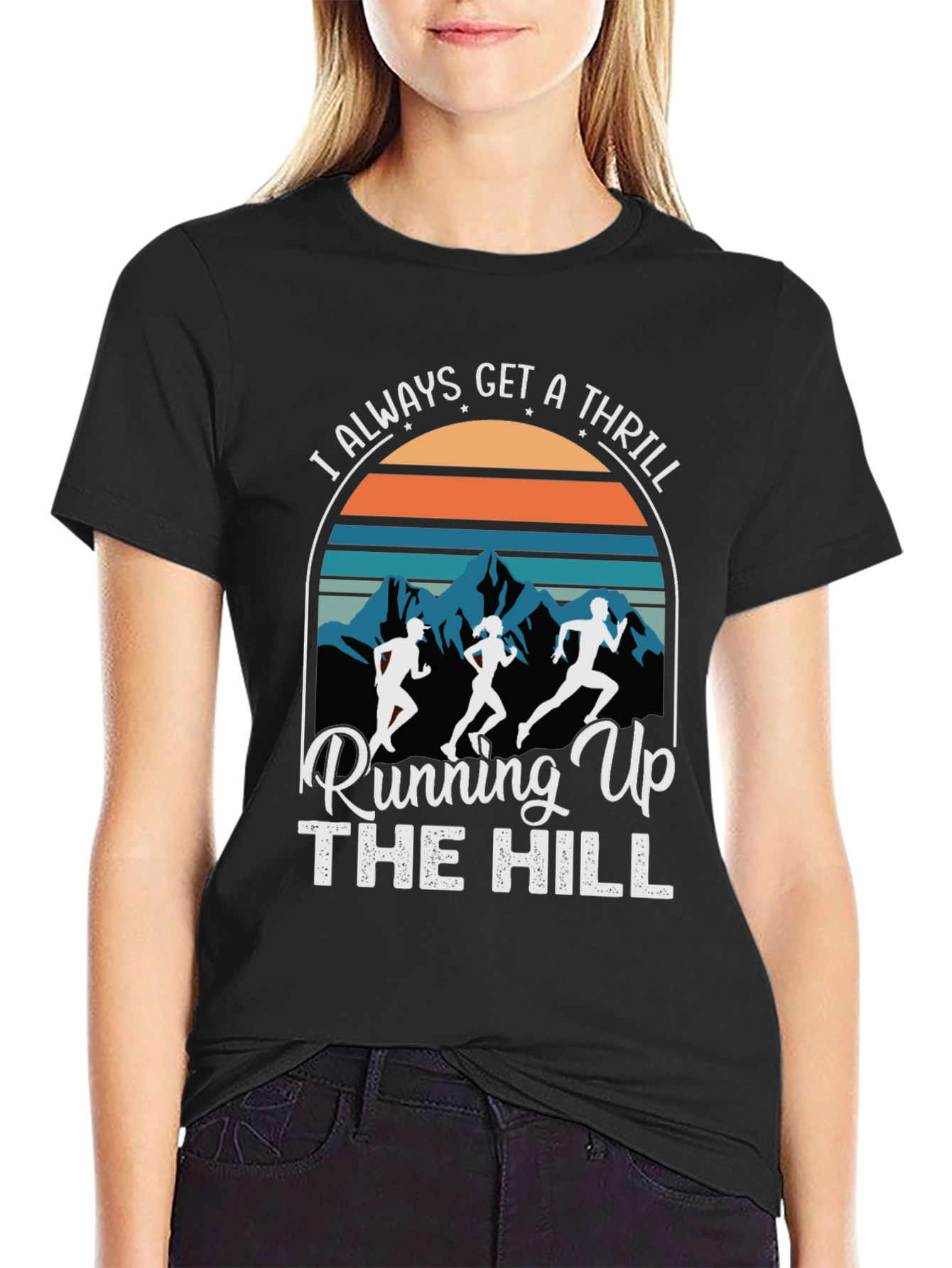 Run Up The Hill Graphic Tee