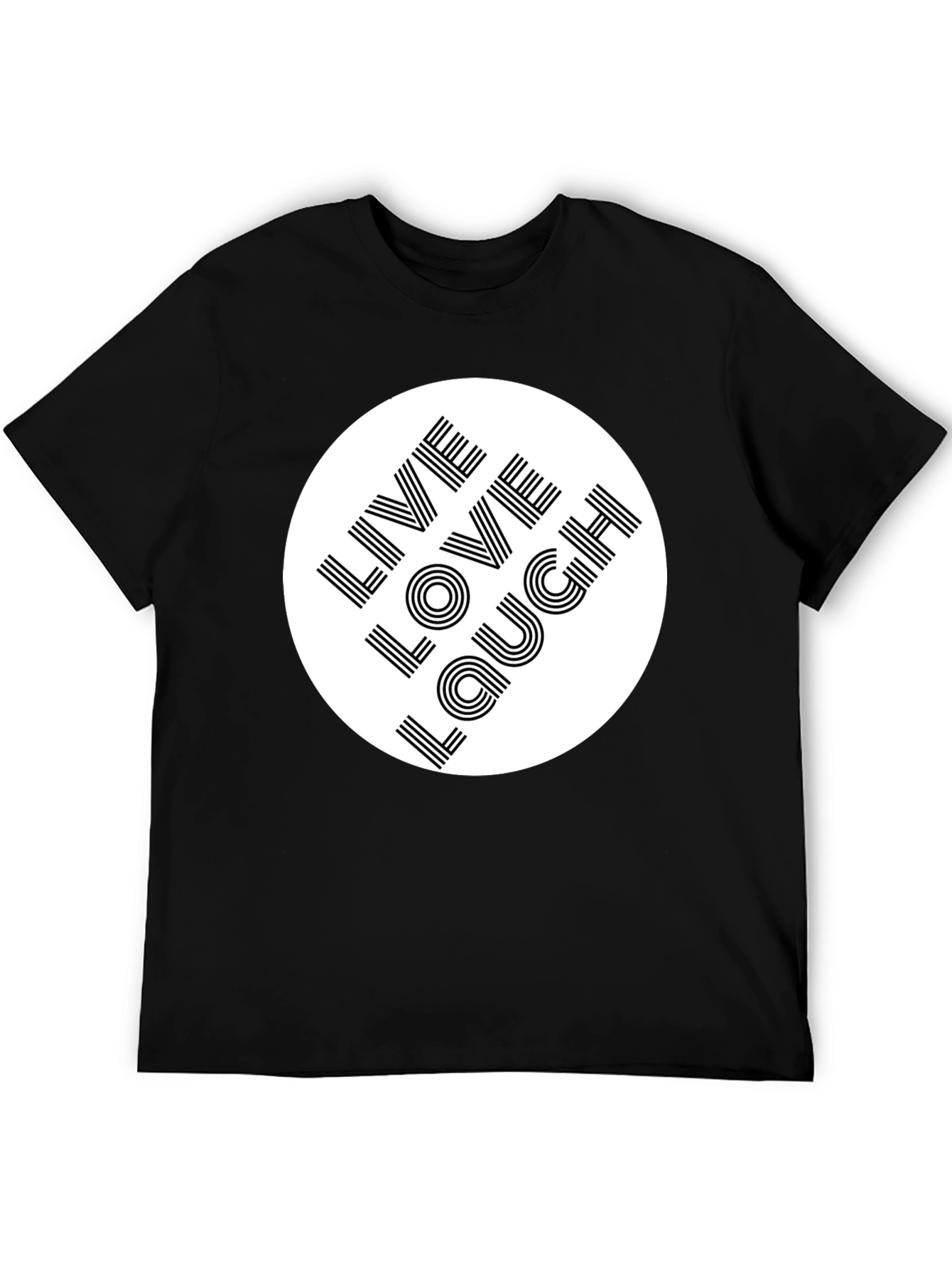 Live Love Laugh Graphic Tee - Stylish Comfort