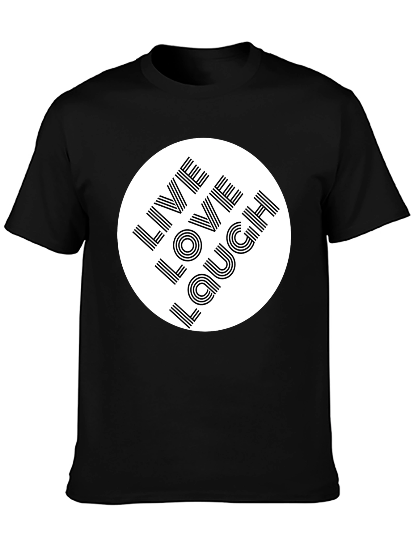 Live Love Laugh Graphic Tee - Stylish Comfort